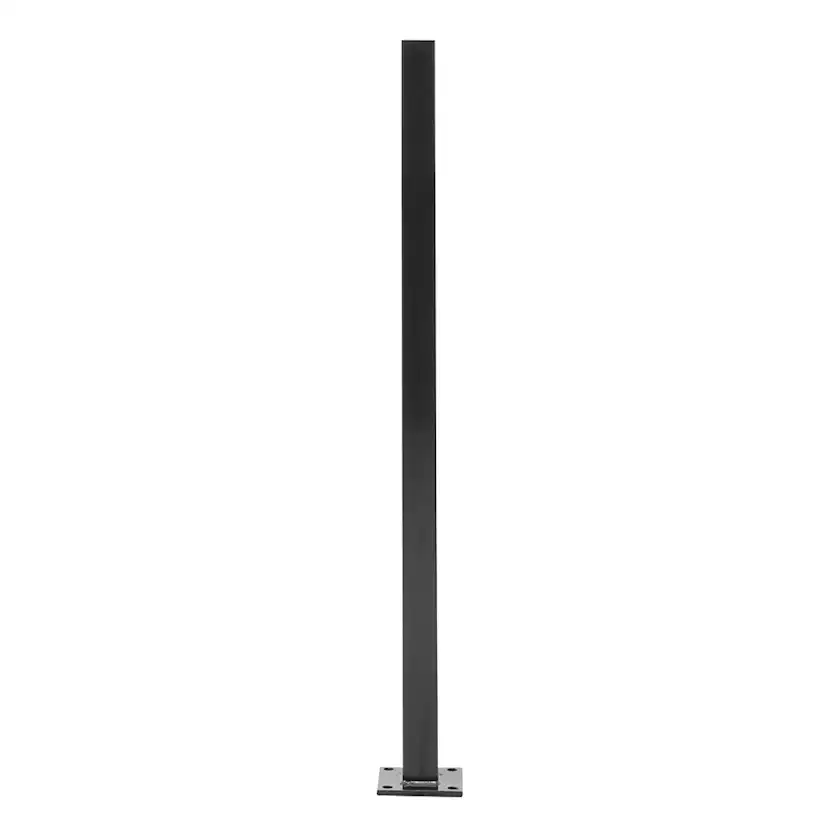 Gjerdestolpe Skotte Garden Klassisk Sort 105 cm Med