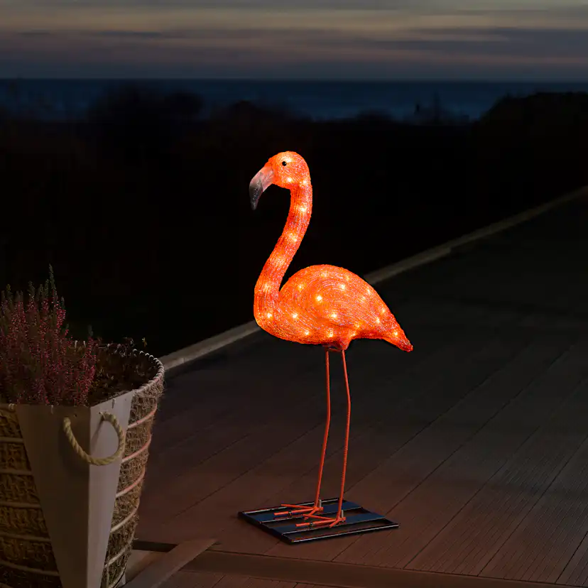 Dekorasjonsbelysning Gnosjö Konstsmide Flamingo LED