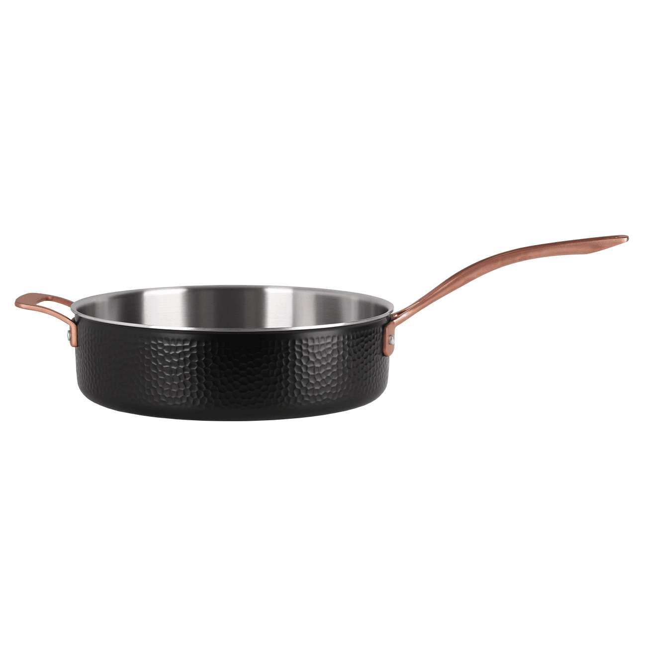 Traktørpanne Pepper med Lokk 28 cm Sort