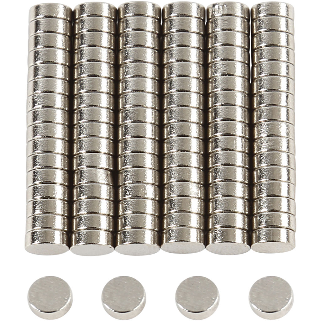 Powermagnet Creativ Company Tykkelse 2 mm 1 Pk