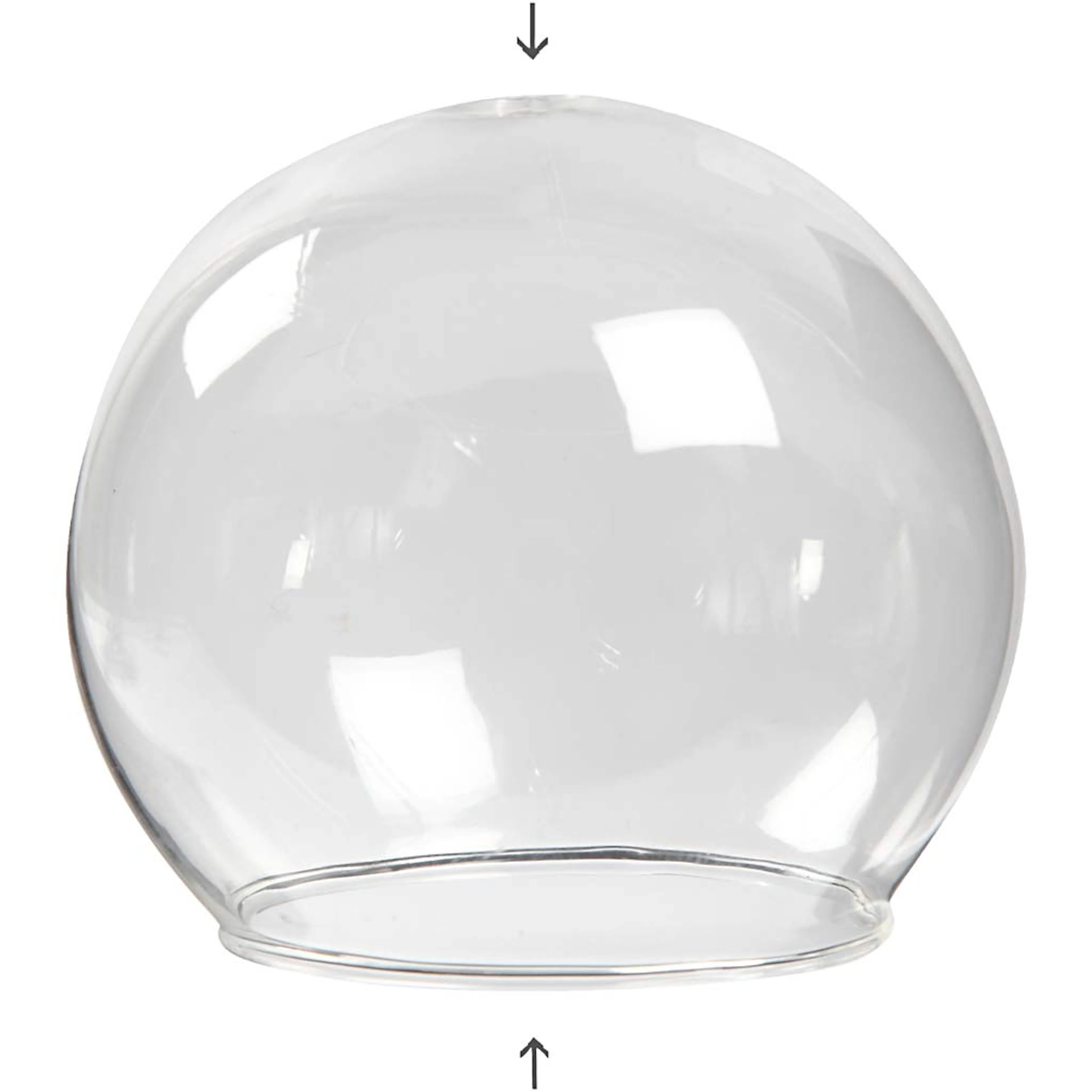 Glasskuppel Creativ Company Kulformet Transparent Hullstr 5 cm 4 stk/1 Pk