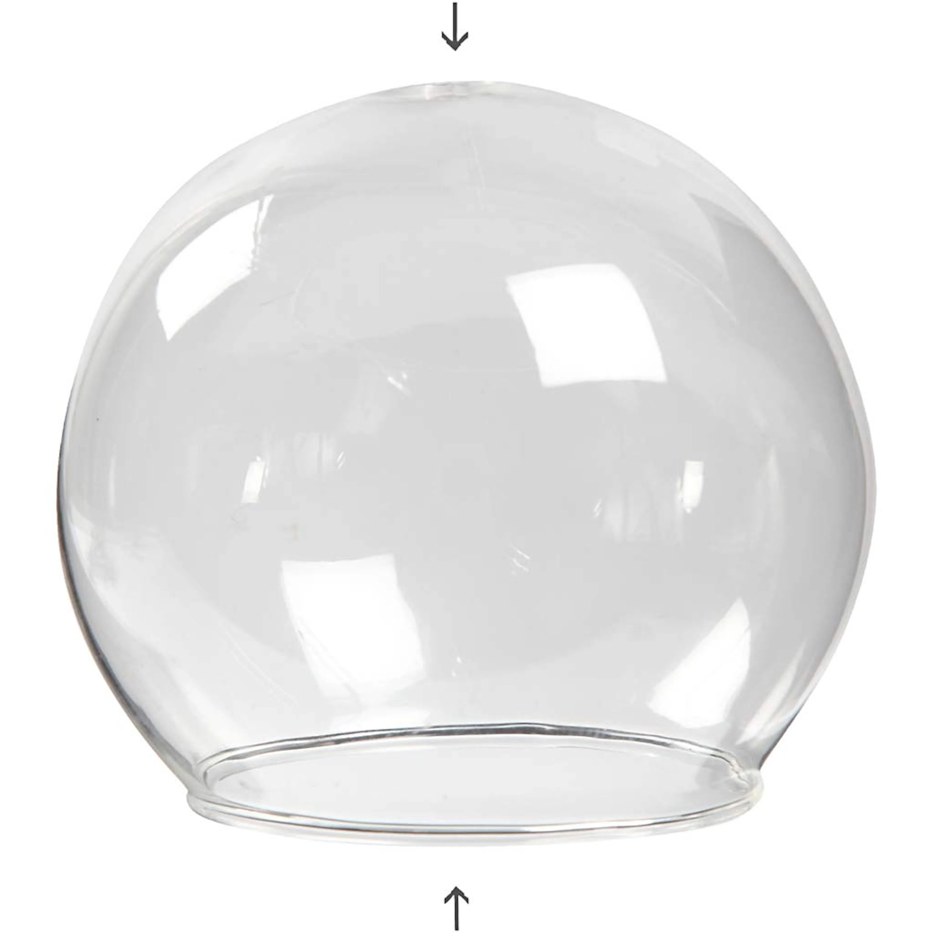 Glasskuppel Creativ Company Kulformet Transparent Hullstr 5 cm 4 stk/1 Pk