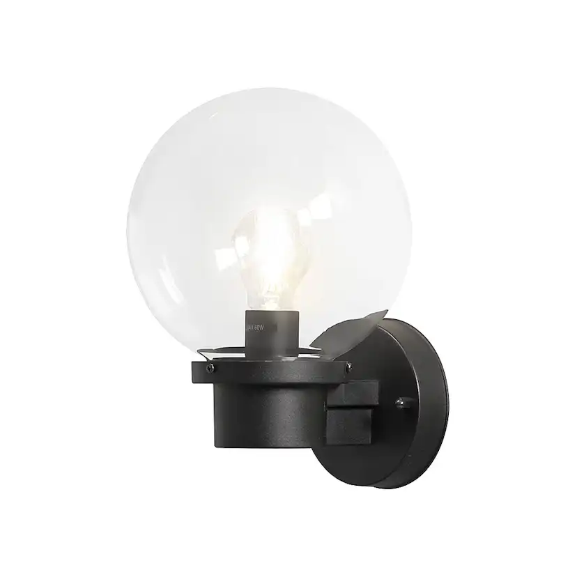 Vegglampe Gnosjö Konstsmide Nemi E27 Skumringsrele