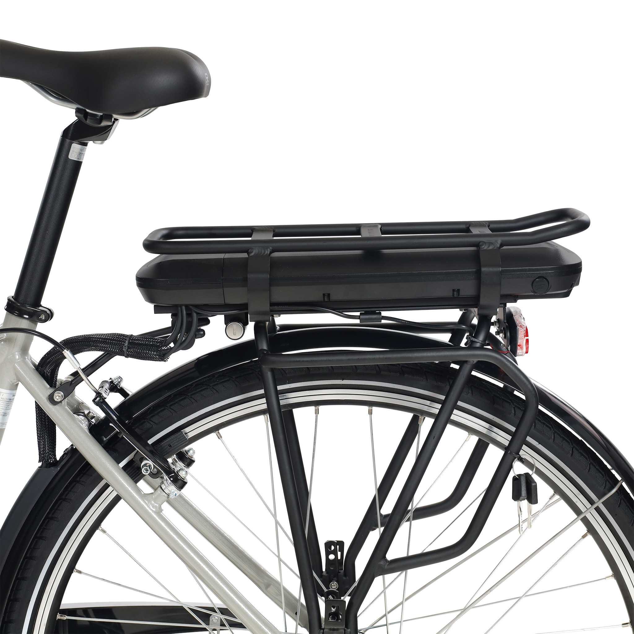 Elsykkel Lyfco Herre 28" - Elian 10,4 Ah Sølv