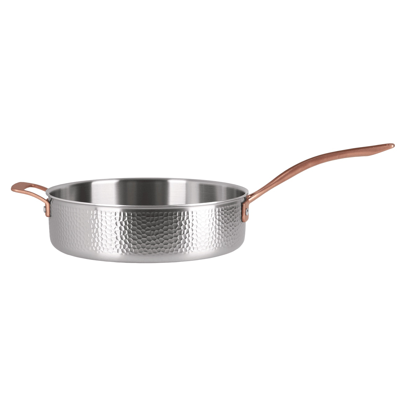 Traktørpanne Pepper med Lokk 28 cm Rustfritt Stål
