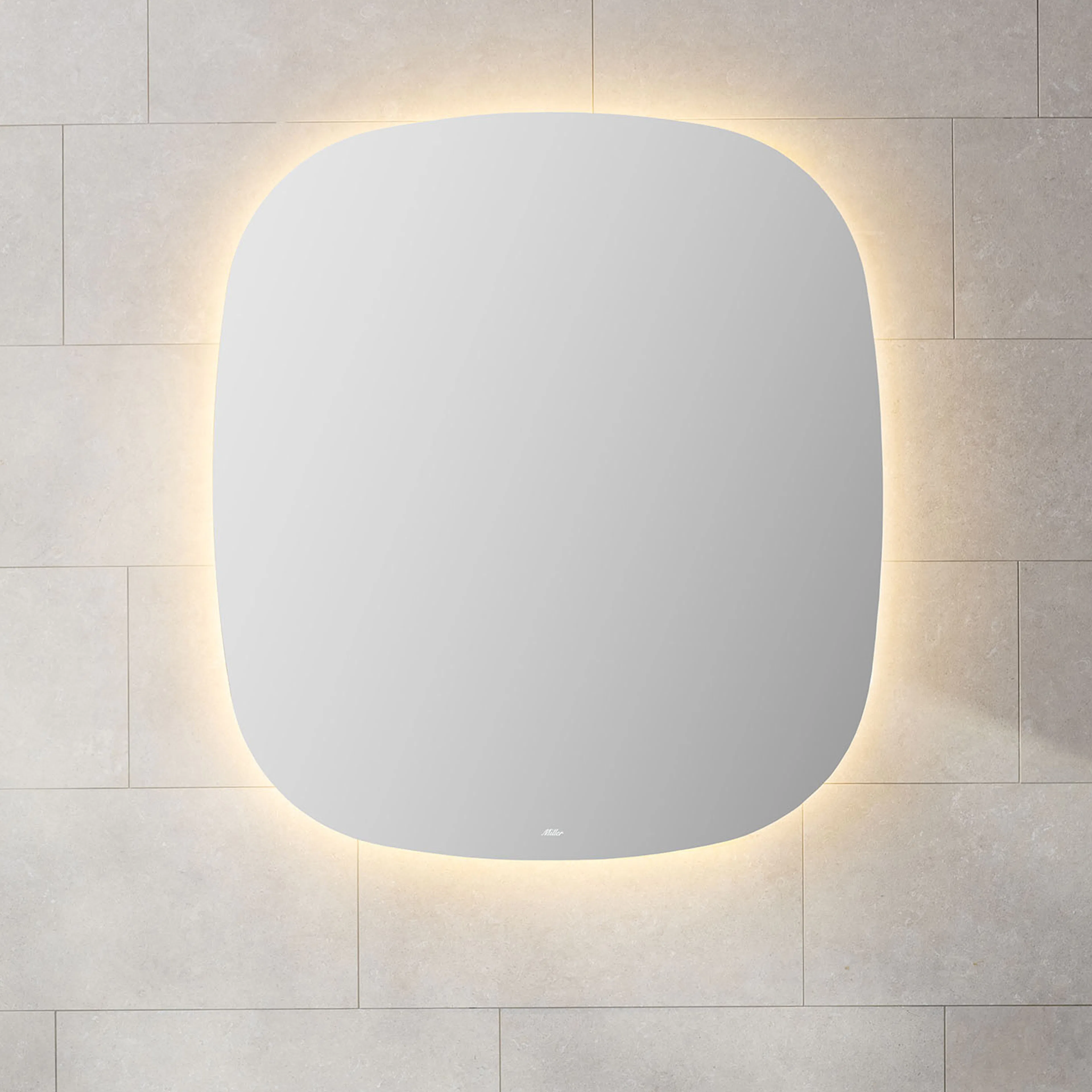 Spegel Miller Badrum Ambient Oval Dim