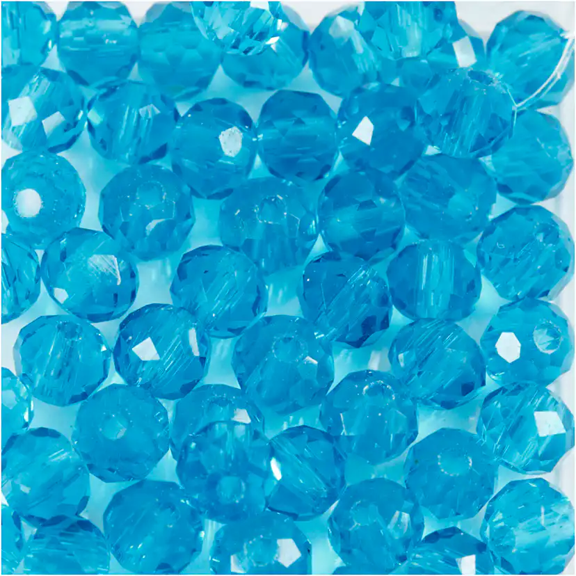 Facettperler Creativ Company Hull Str 1 mm 45 stk/1 Pk