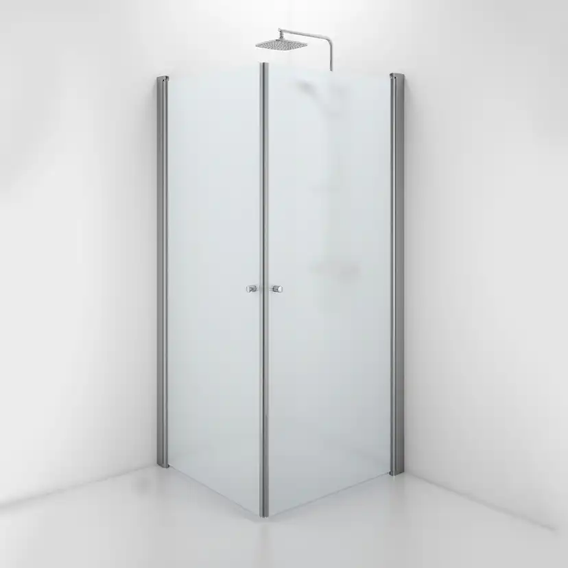Duschdörr Contura Shower Space Rak SPNF med Knopp
