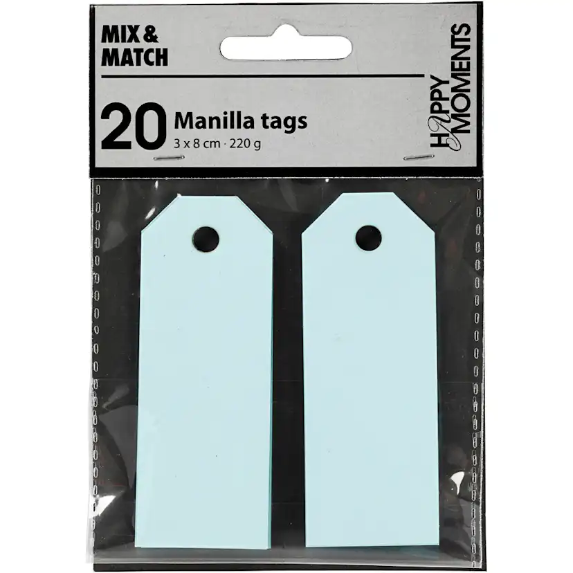 Manillamerker Creativ Company Str 3x8 cm 220 g 20 St/1 Pk