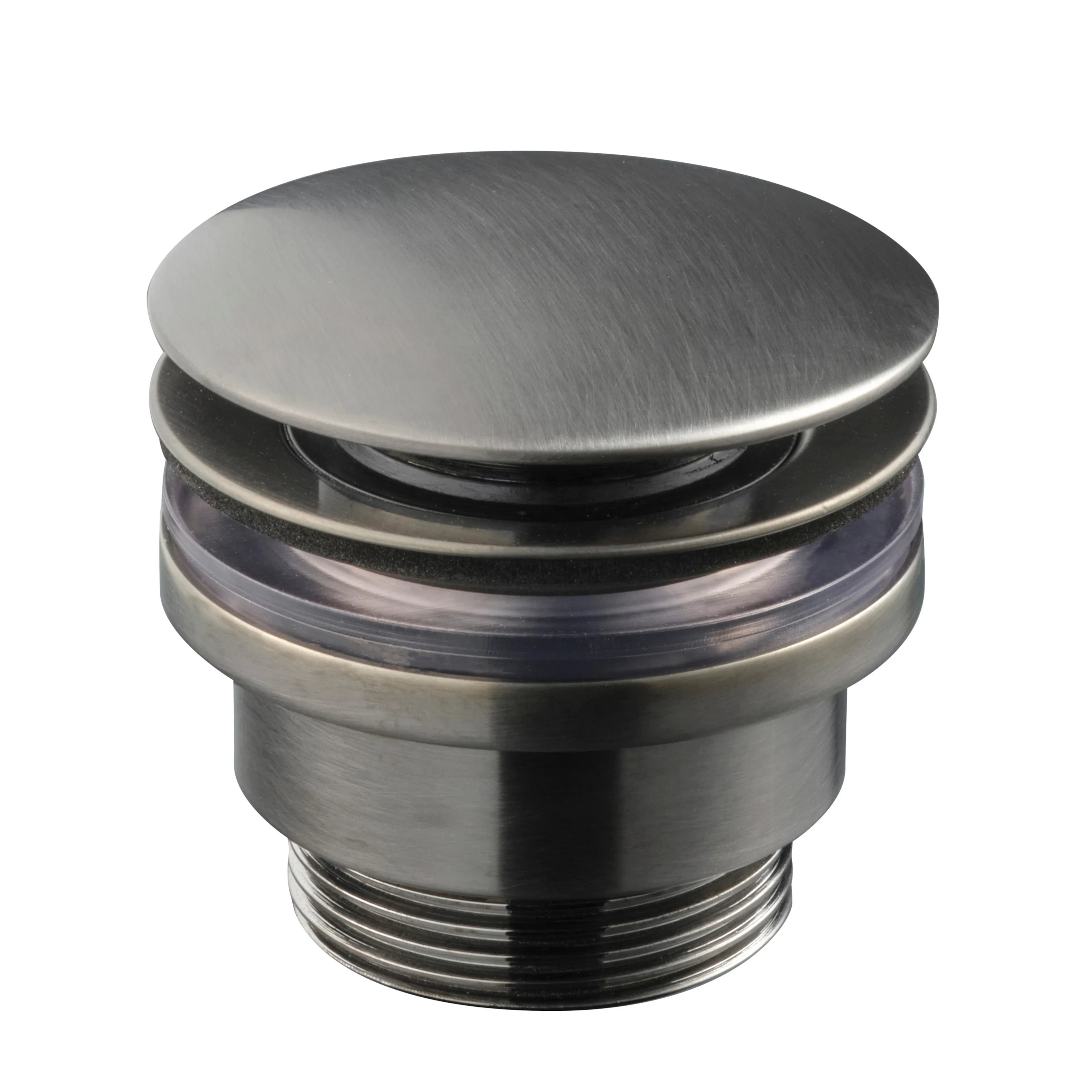Børstet Black Chrome