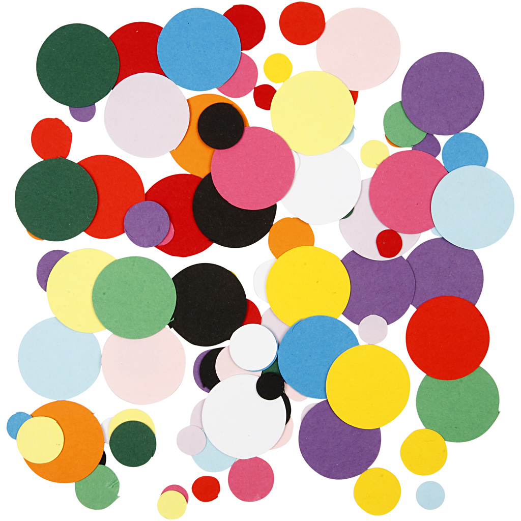 Kartongmosaikk Creativ Company Rund 1 Pk