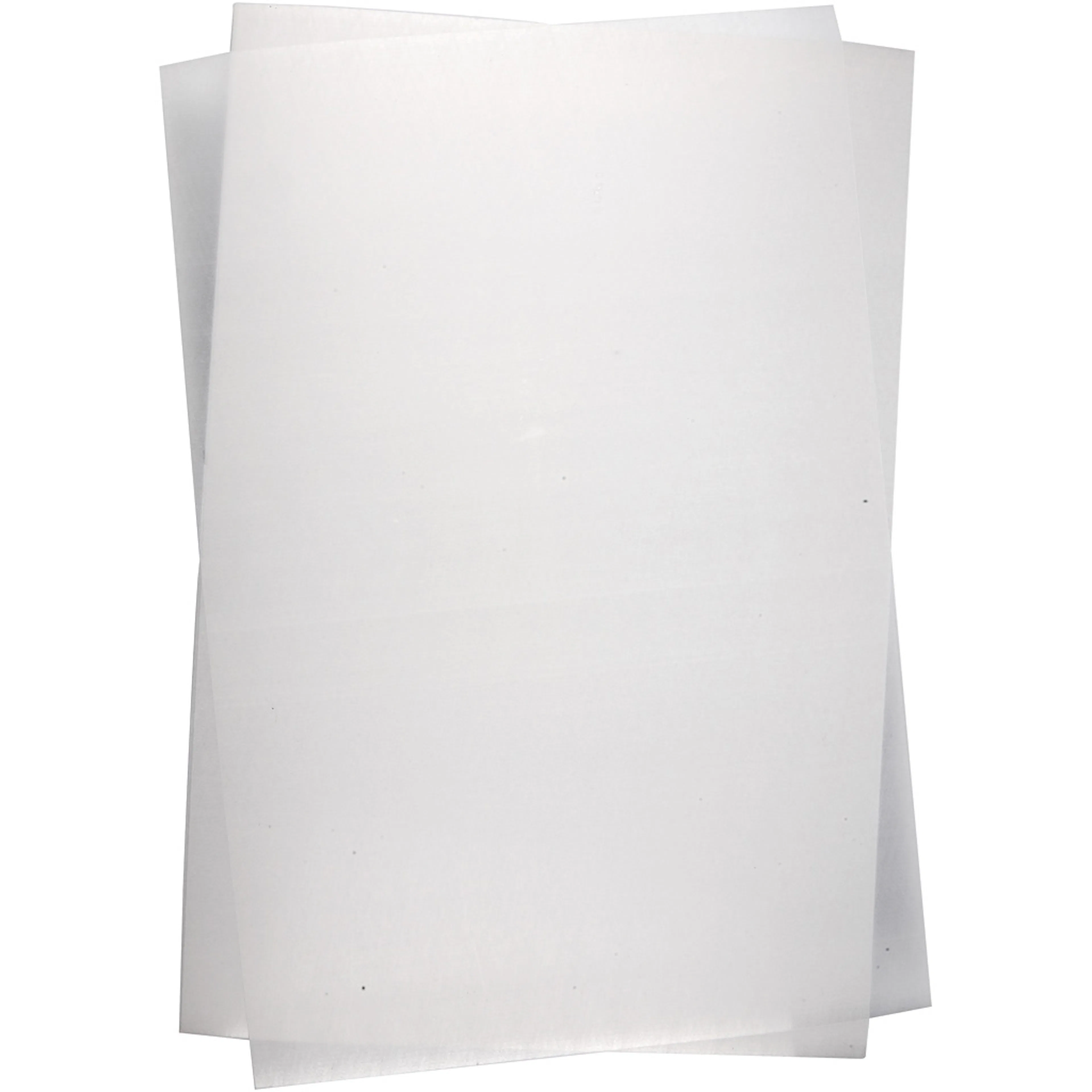 Krympeplast Creativ Company 20x30 cm Blank Transparent 10 ark/1 Pk