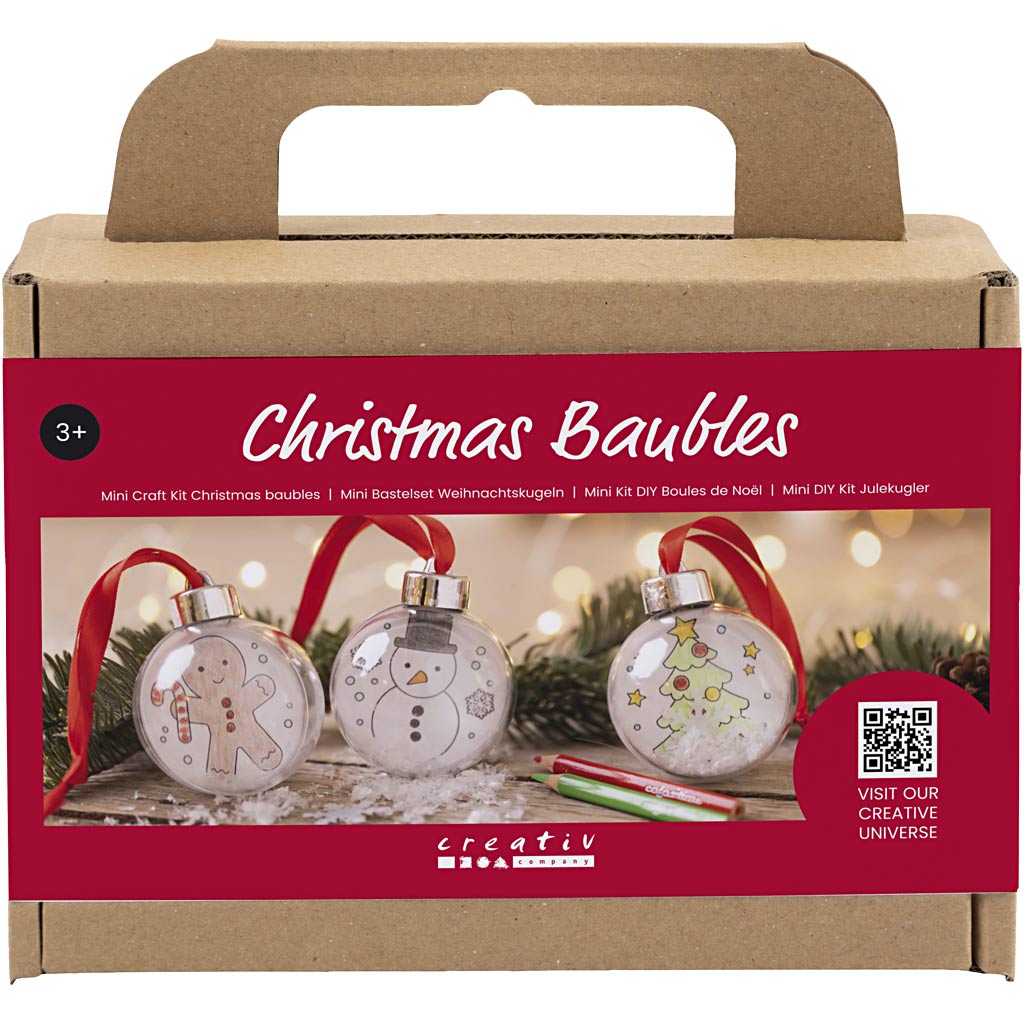 Julekuler Creativ Company Mini DIY Kit Tegninger