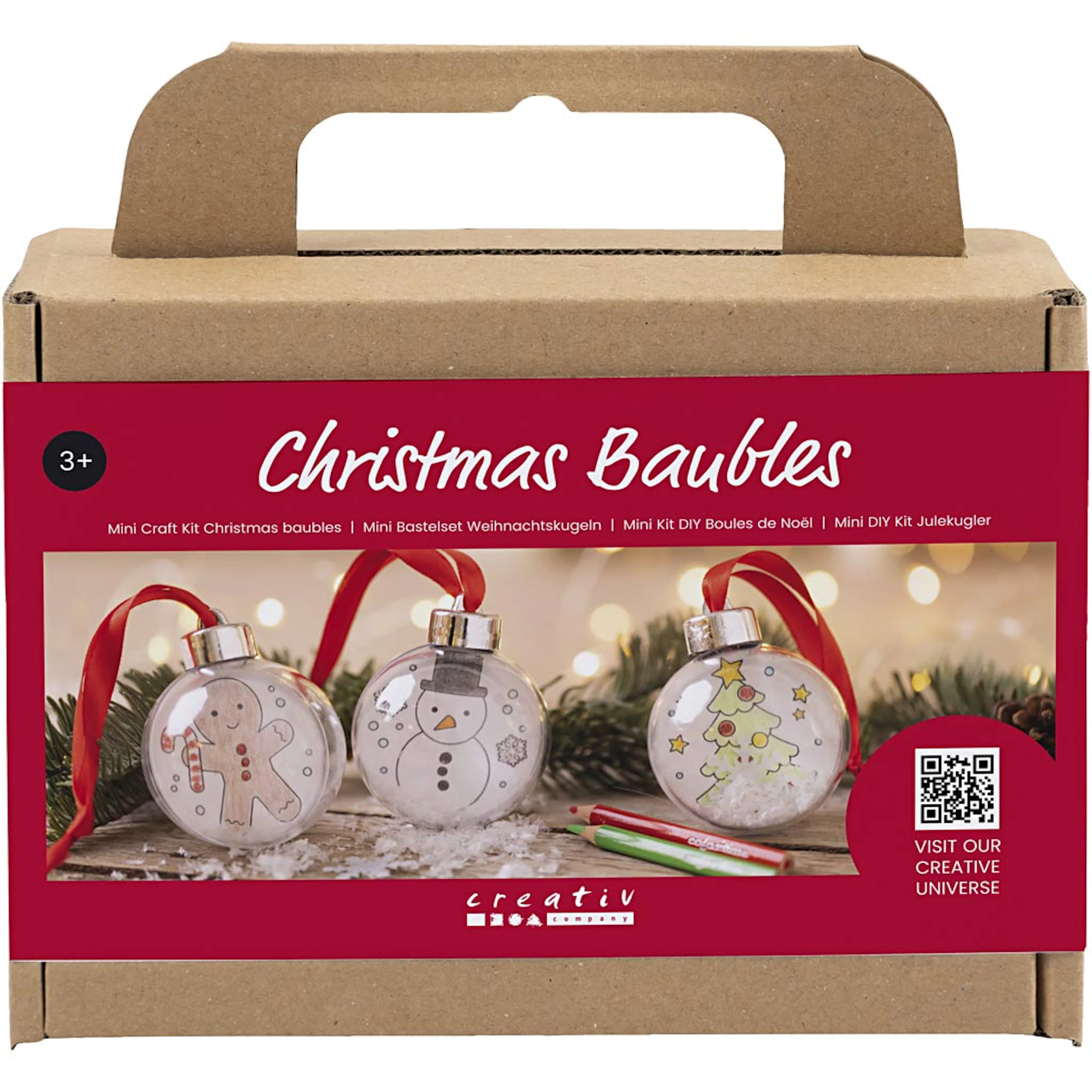 Julekuler Creativ Company Mini DIY Kit Tegninger