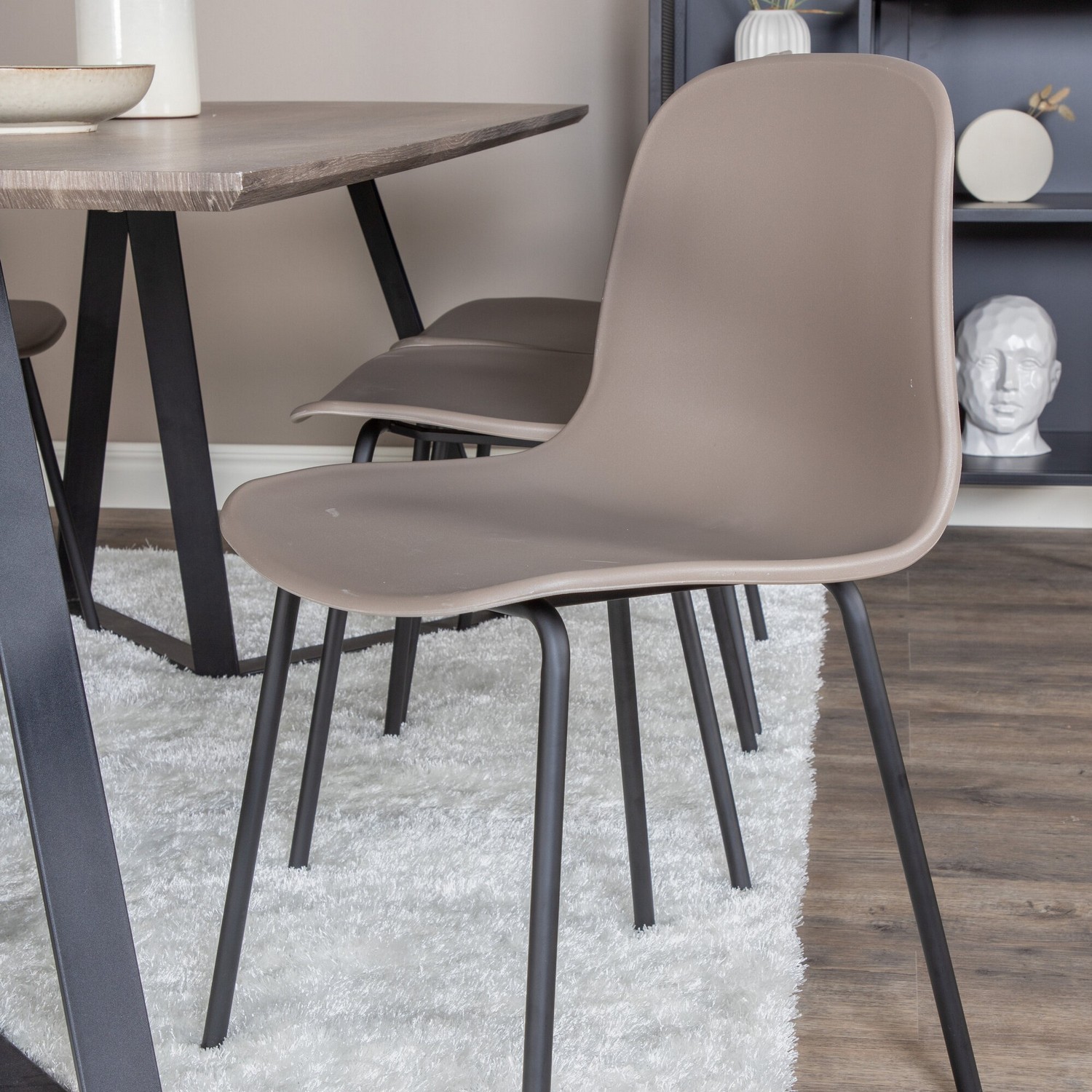 Spisegruppe Venture Home Madde med 6 Ardi Stoler