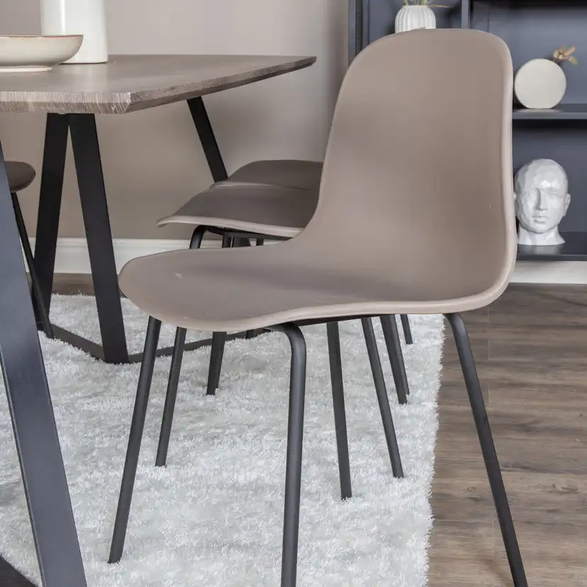 Spisegruppe Venture Home Madde med 6 Ardi Stoler