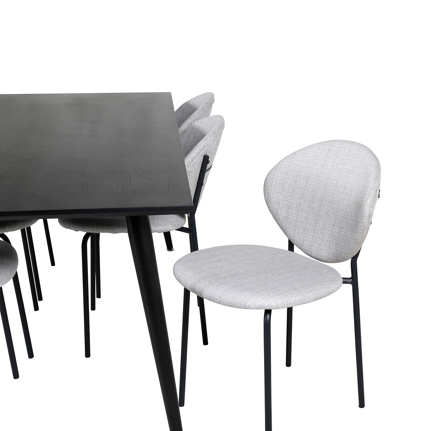 Spisegruppe Venture Home Dipp med 6 Vault Stoler