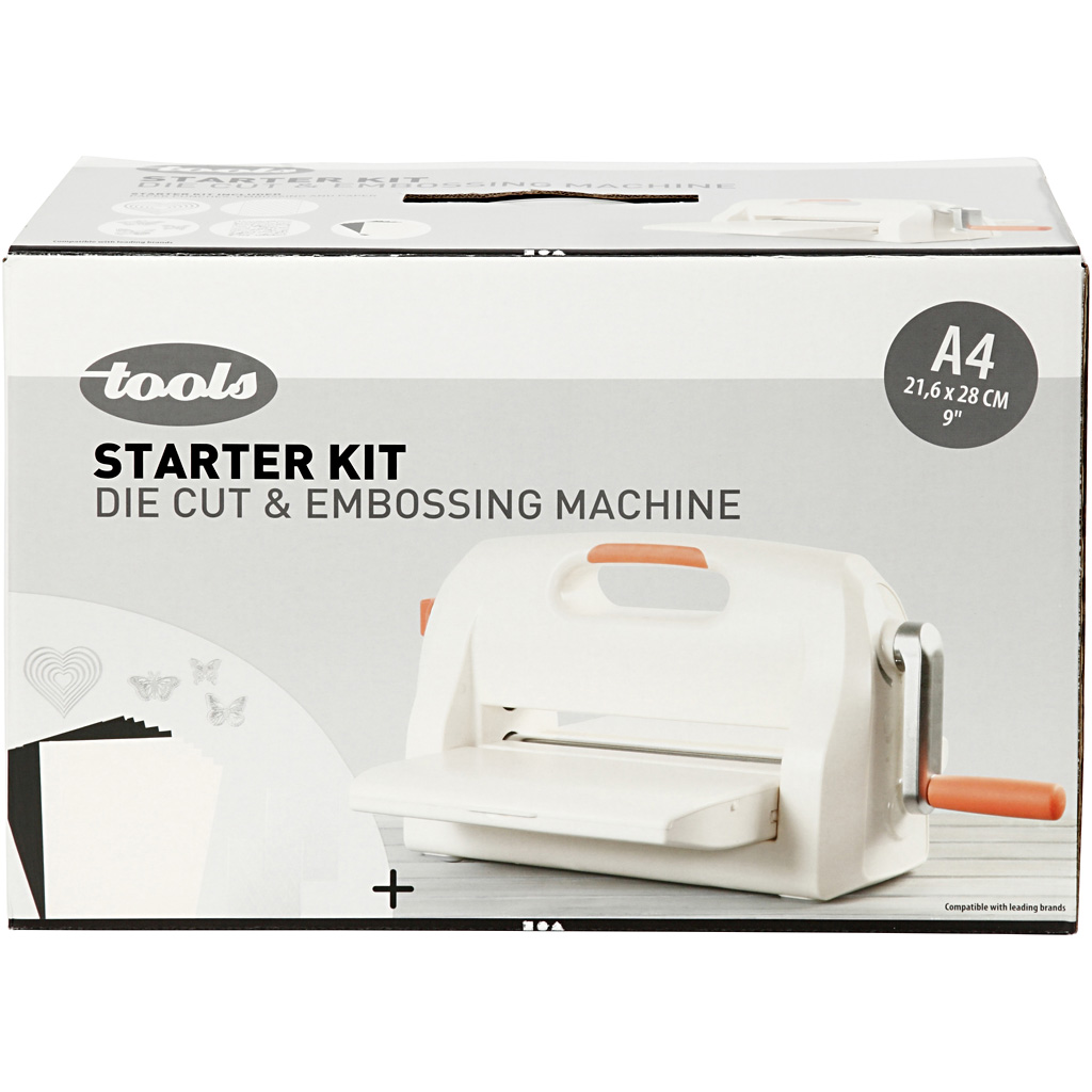 Startkit Creativ Company Stanse og Pregemaskin A4