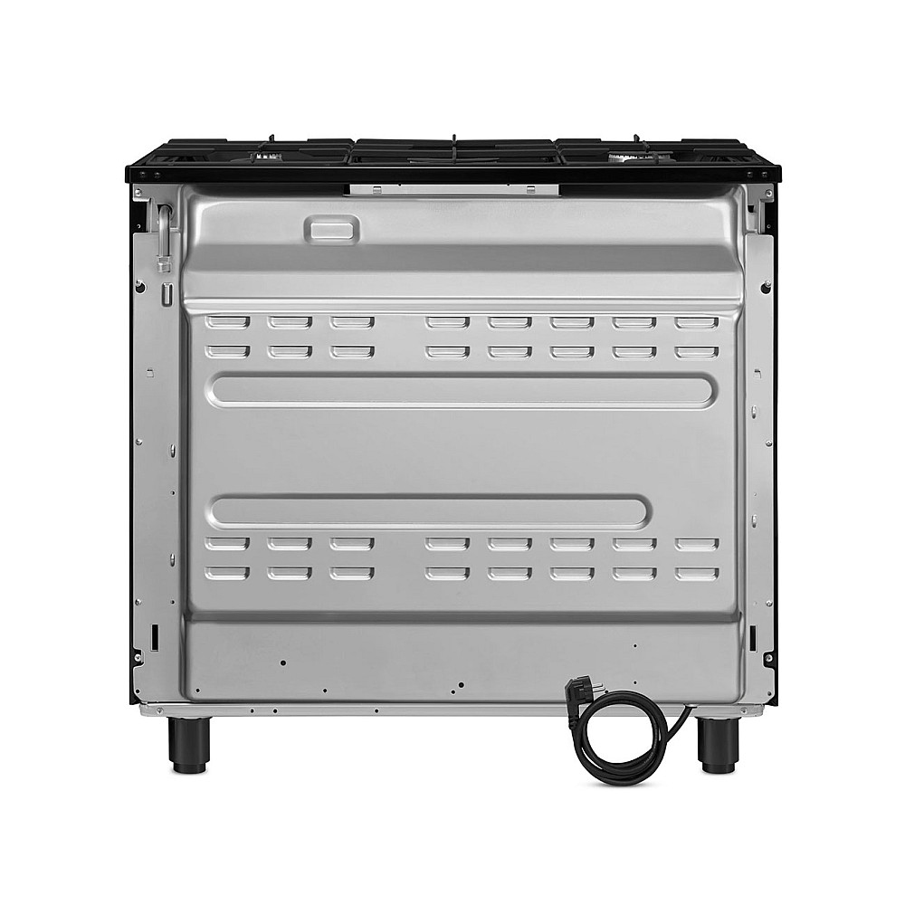 Gasskomfyr Smeg CX91GMBL Concerto Sort Ergonomisk og Smart Design