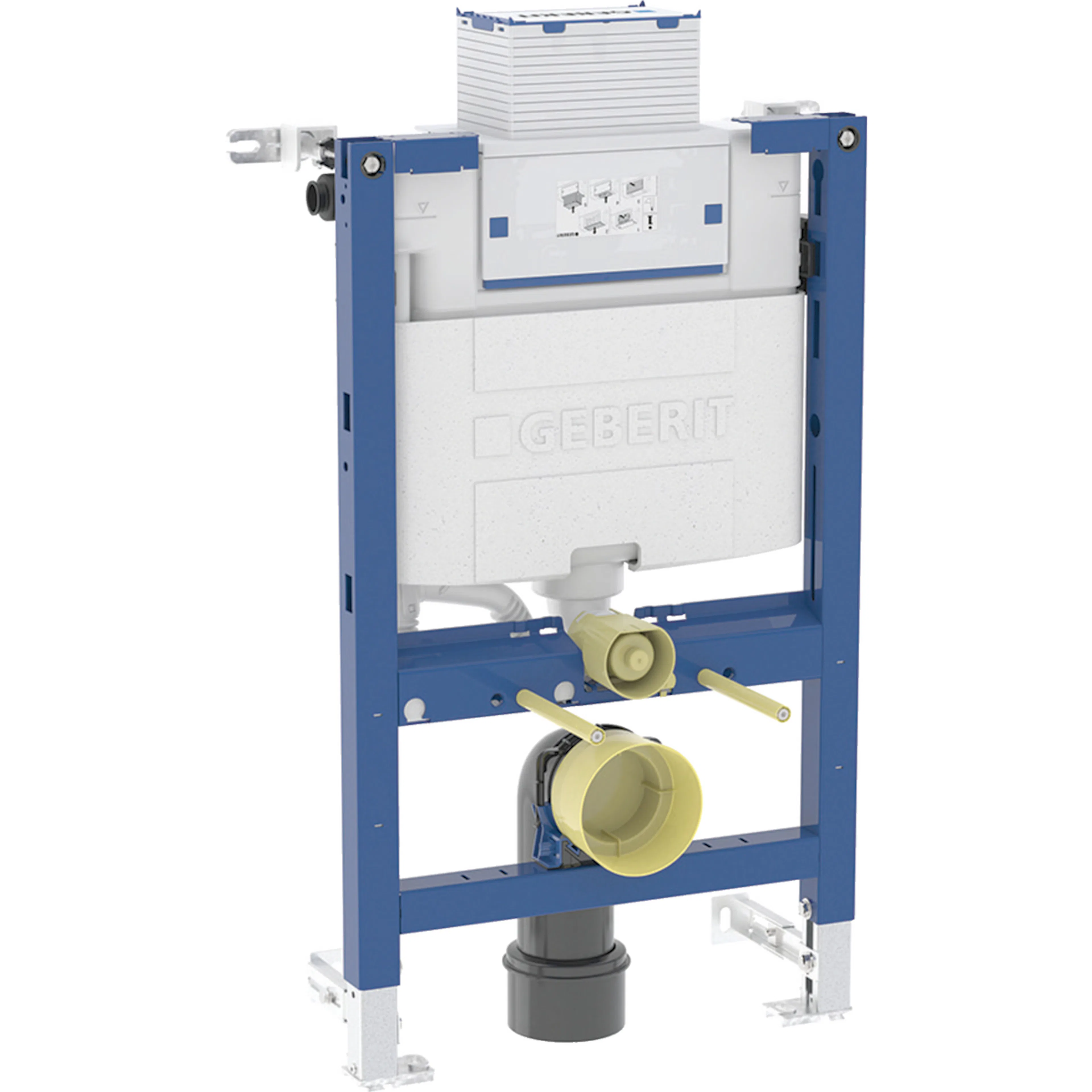 WC-fixture Geberit Duofix Omega 82 cm for Innbygging