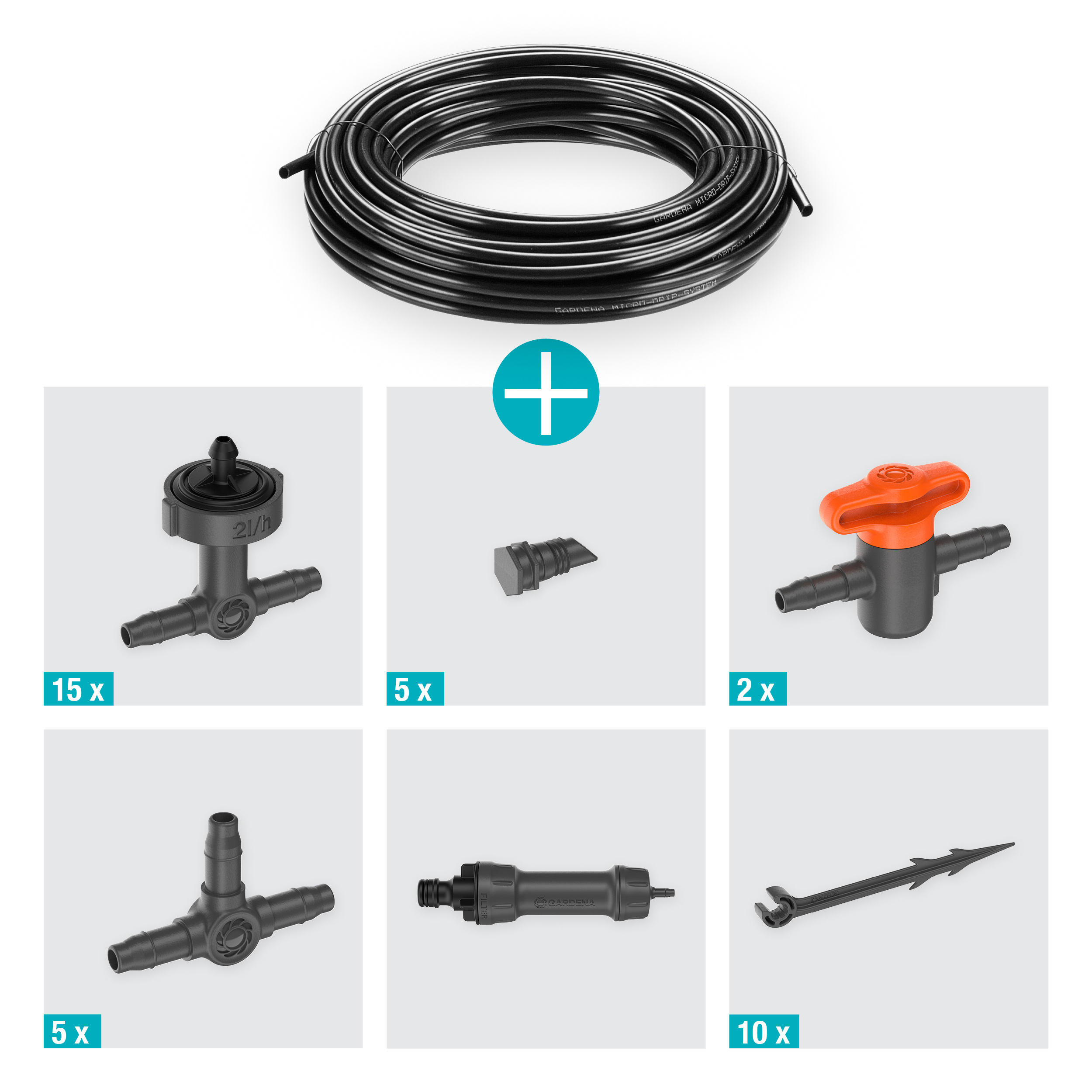 Vanningssett Gardena Micro-Drip Balkong