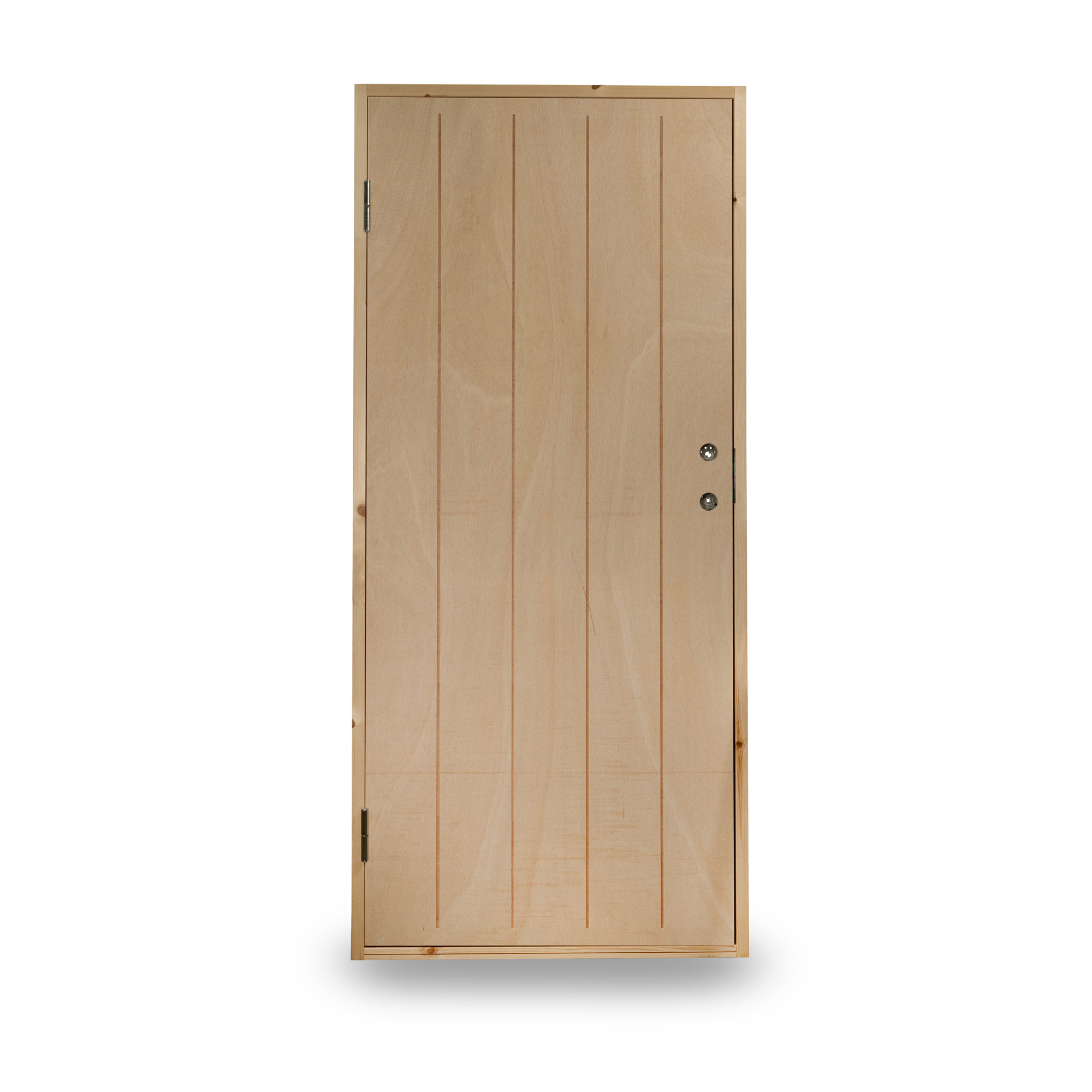 Lagderdør Jabo Ubehandlet Sporfrest Plywood 9x20 dm