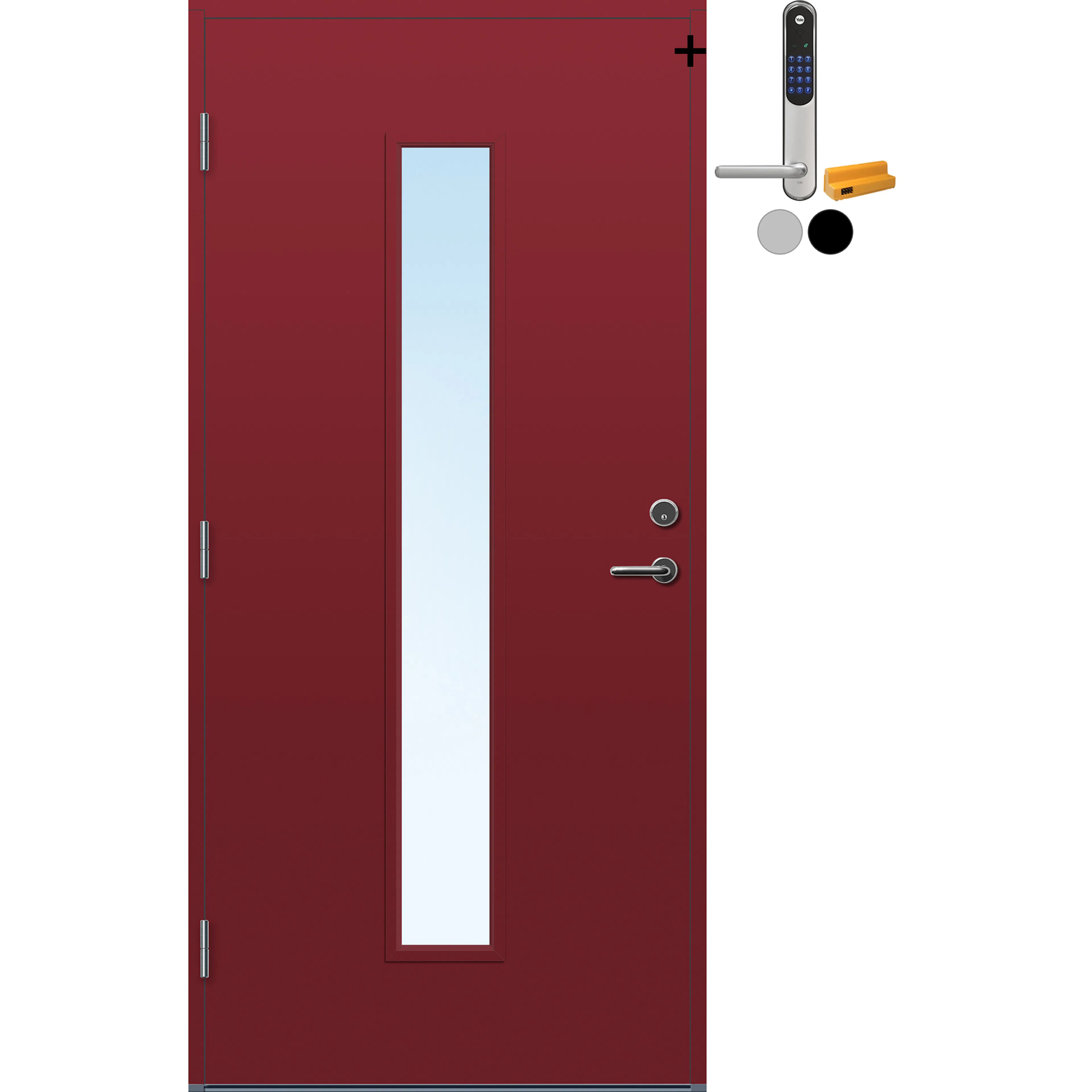 NCS S-4050-R, Mørk Rød