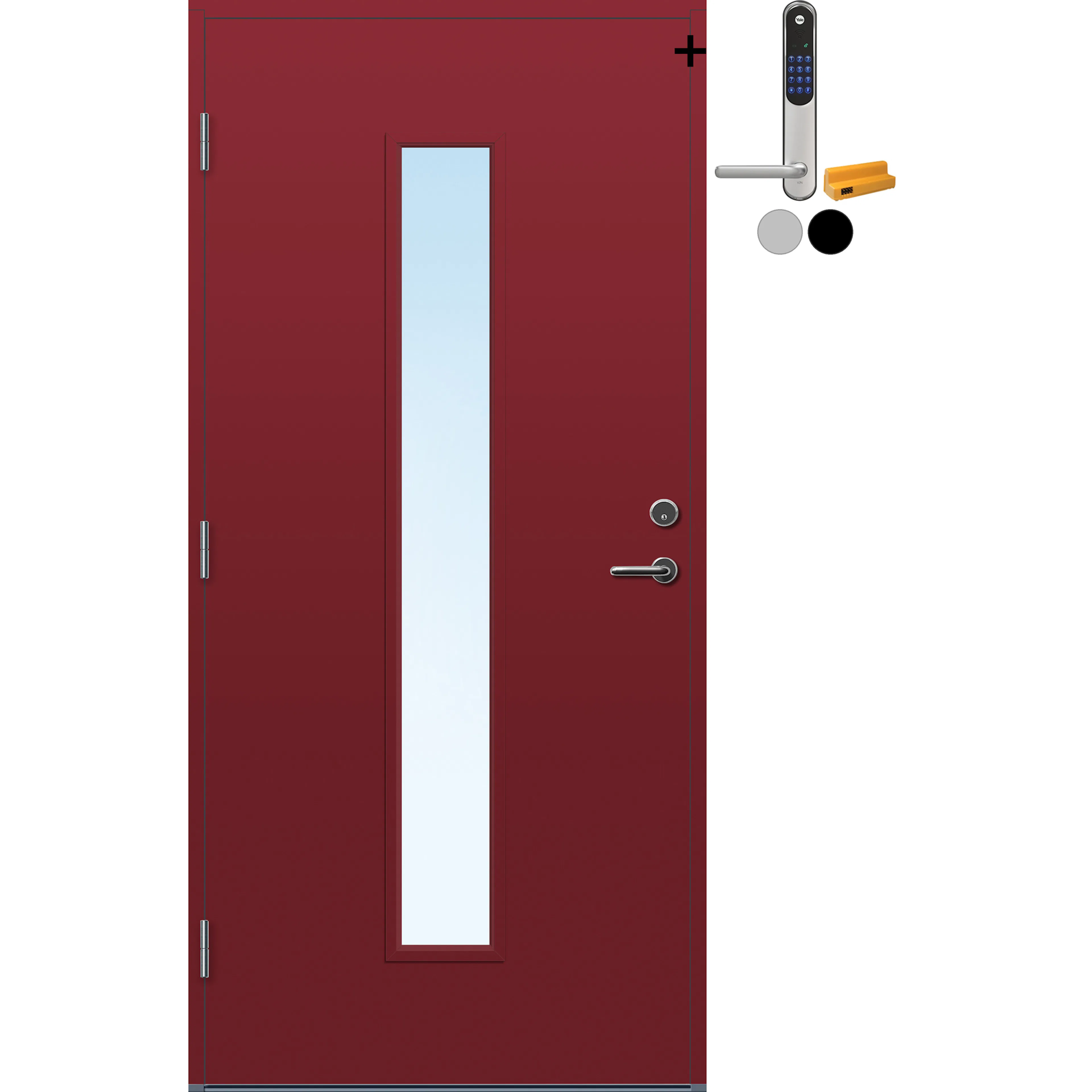 NCS S-4050-R, Mørk Rød