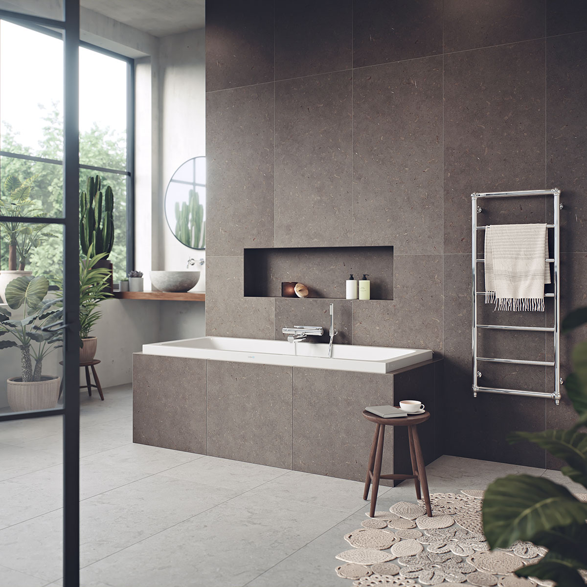 Saltholmen 1800x800x590 Vit Nordurit Liksidig Dubbel rygglut 1800x800x590 mm Hvit Nordurit Likesidet Dobbel