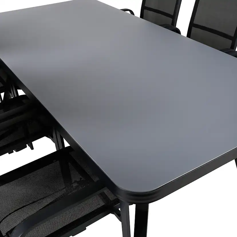 Spisegruppe Venture Home Vyn med 6 Curz Spisestoler