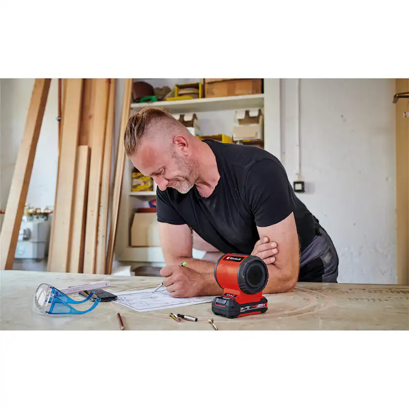 Høyttaler Einhell TC-SR 18 Li BT - Solo Trådløs uten Batteri