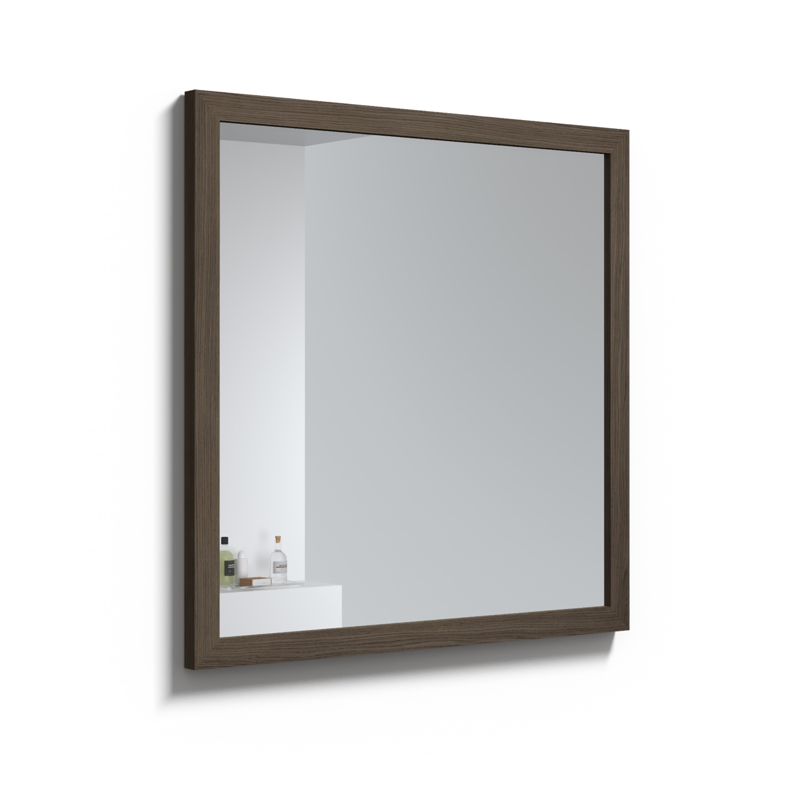 Speil Korsbakken Bad Rustic B80 med Ramme