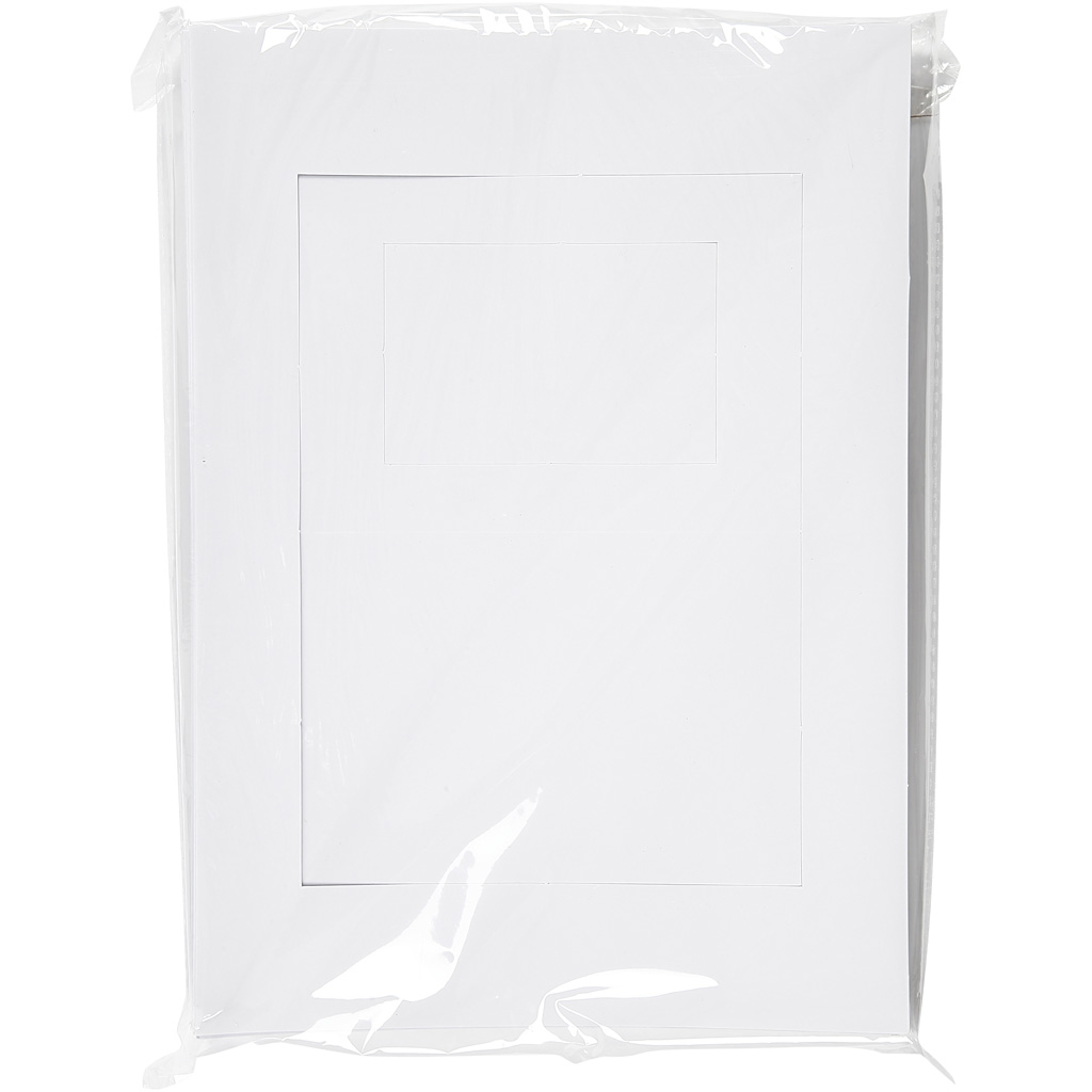 Passepartoutrammer Creativ Company Stl A4+A6 2x60 St/1 Pk