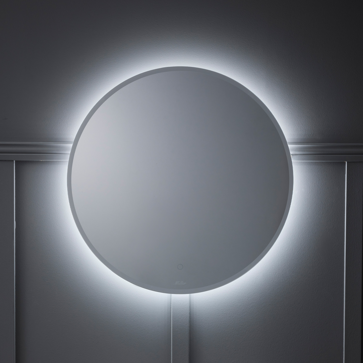 Badrumsspegel Miller Badrum Ambient Touch Classic Rund