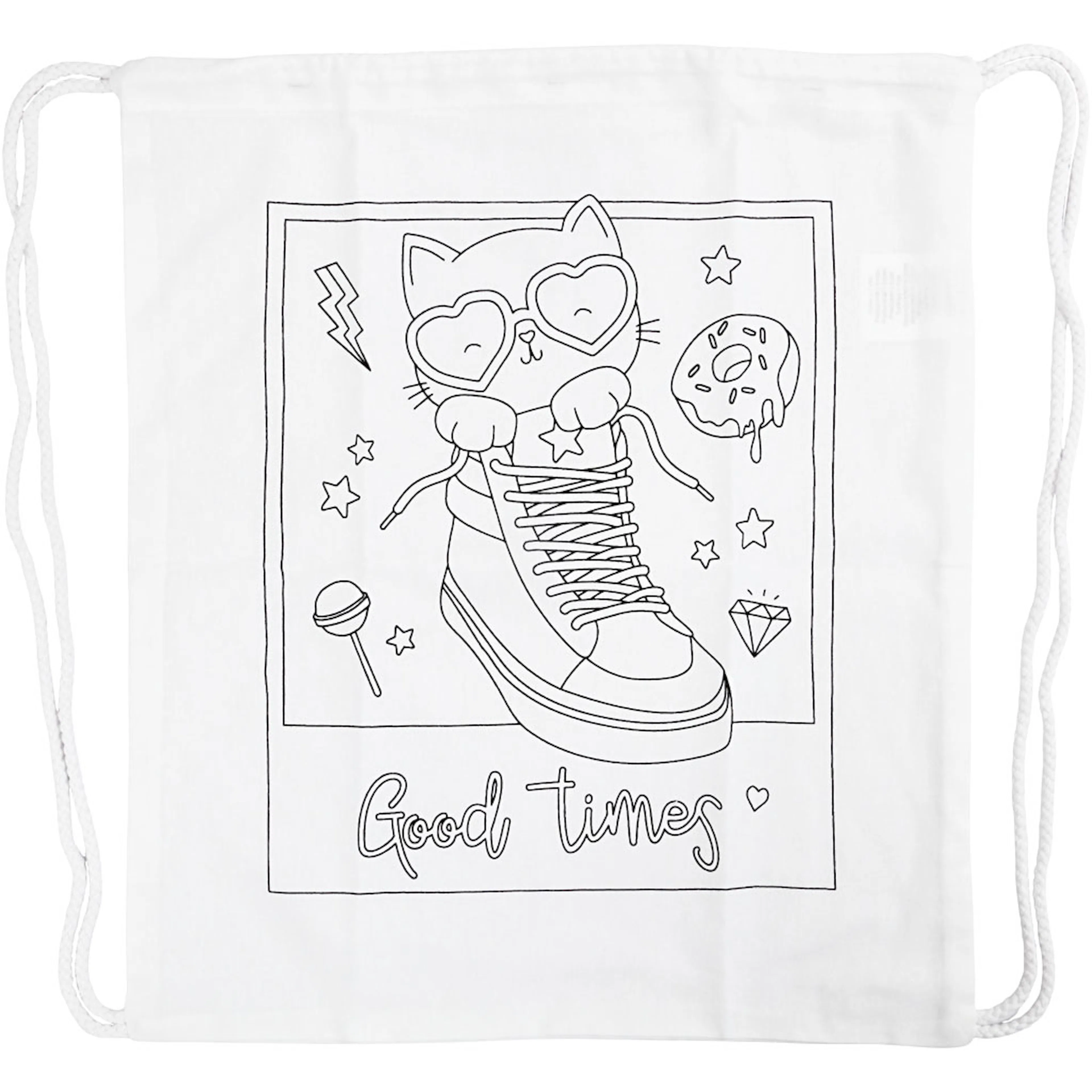 Gympose Creativ Company Hvit str 37x41 cm 110 g 1 stk