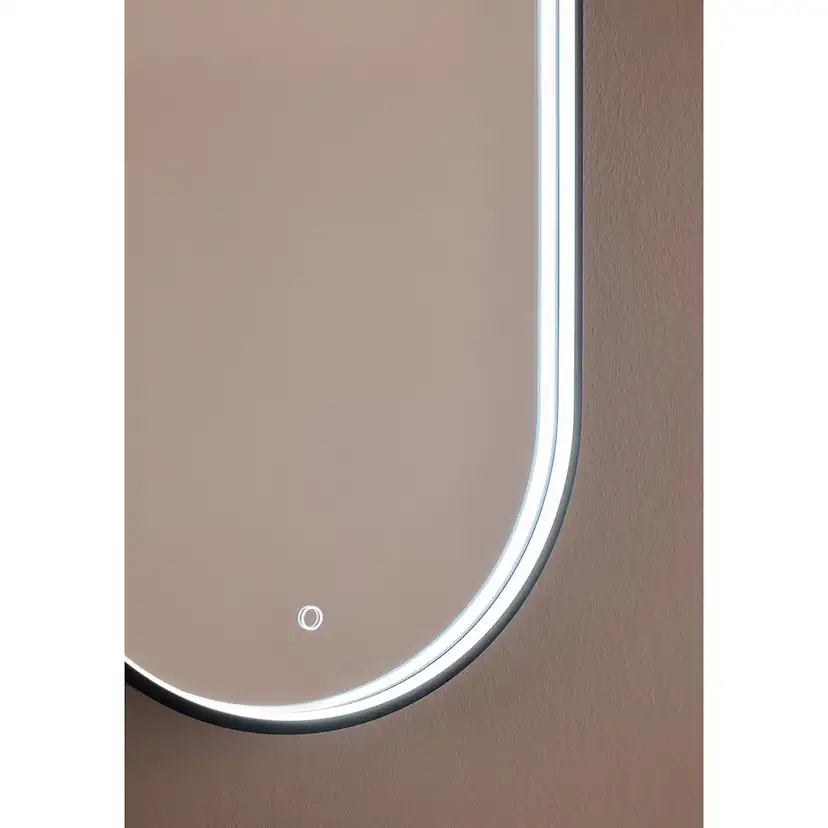 Speil Noro Mood Oval med LED-belysning