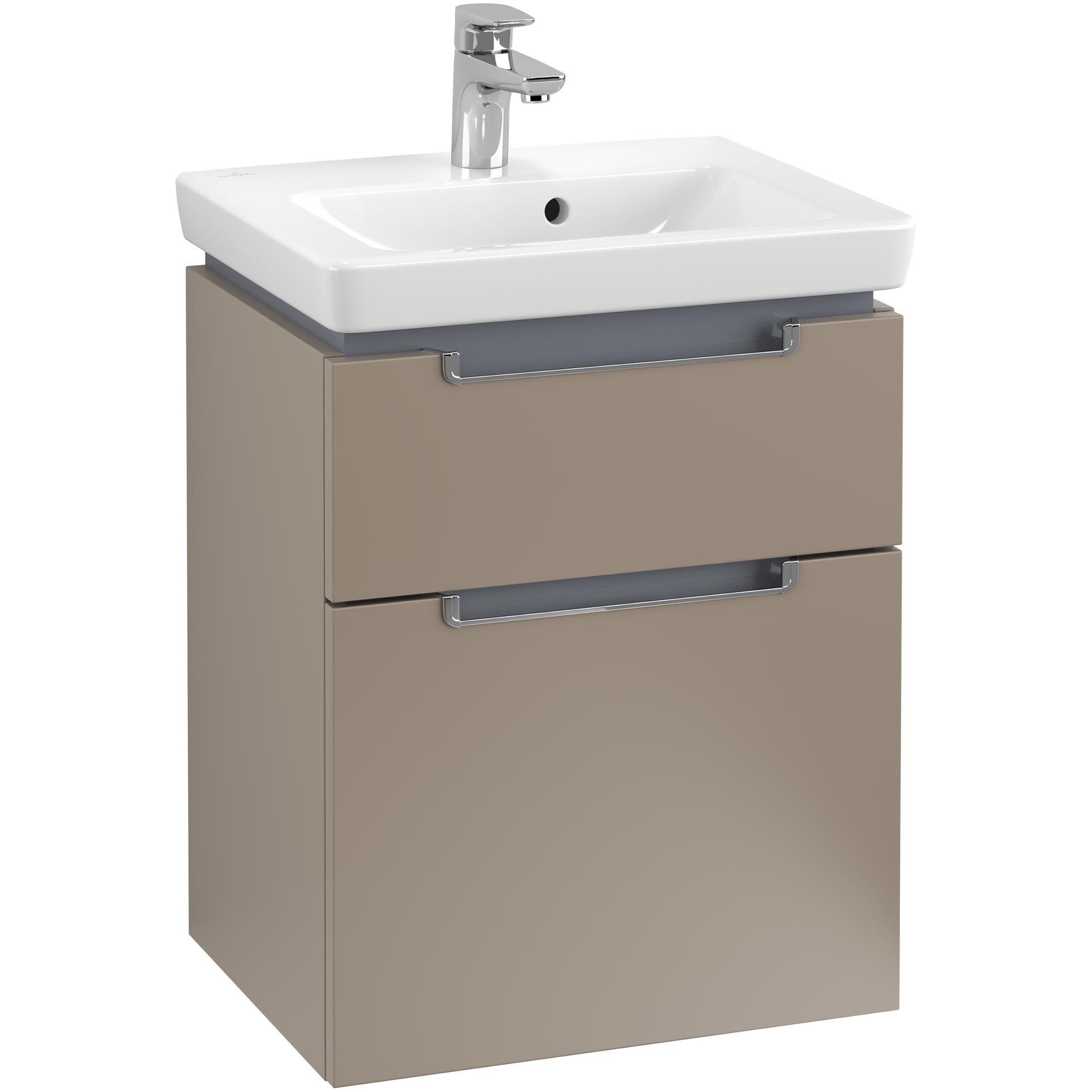 Tvättställsskåp Villeroy & Boch Subway 2.0 med 2 Lådor | badrum - badrumsmobler - tvattstallsskap-och-kommod | KakelKungen
