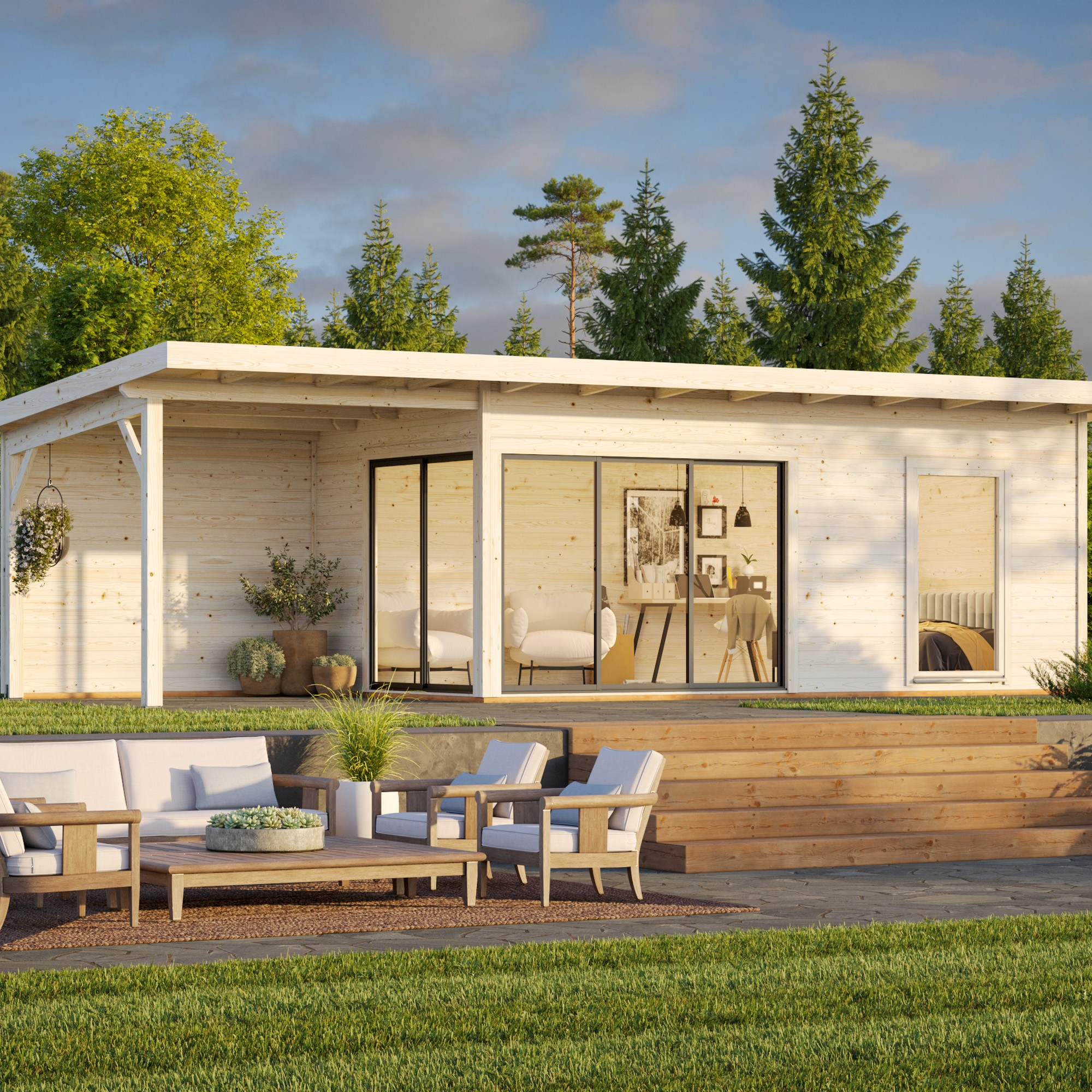 Hagestue Palmako Andrea 17,1 + 8,6 m2