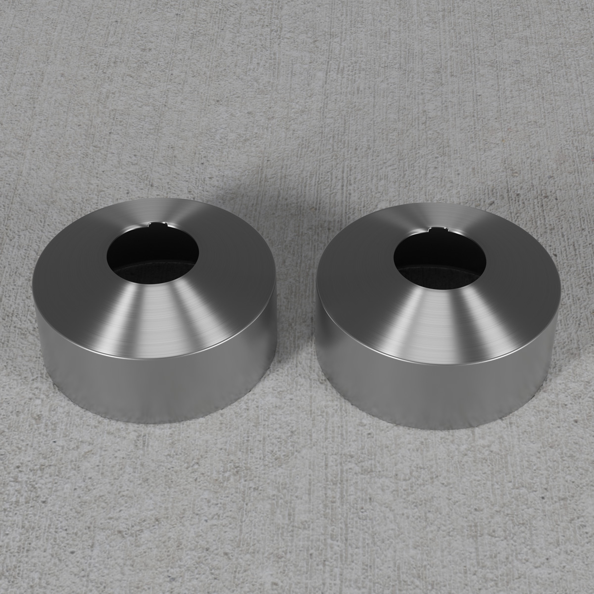Dekkbrikke Scandtap Steel Pleasure Cover 33 mm á 2 stk