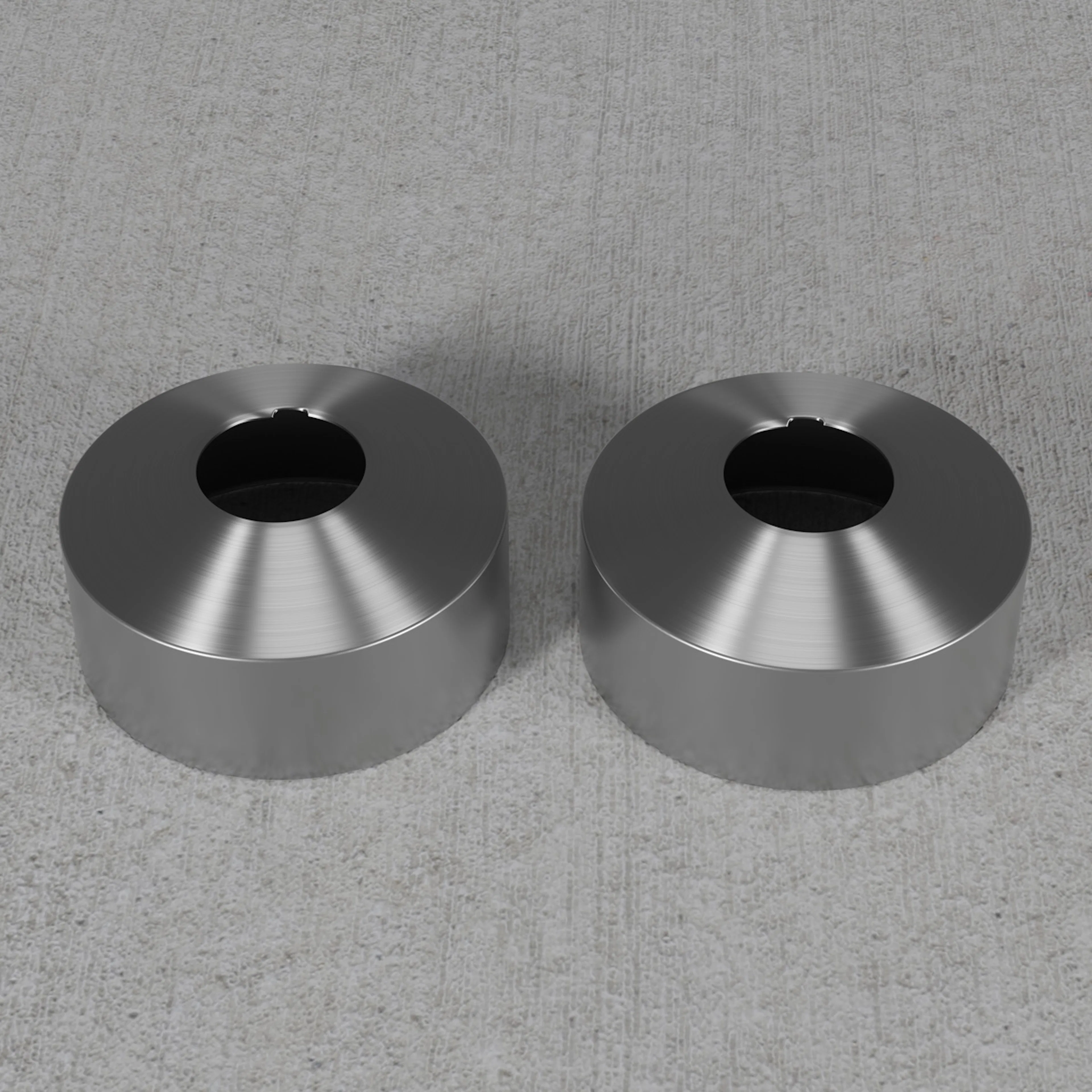 Dekkbrikke Scandtap Steel Pleasure Cover 33 mm á 2 stk
