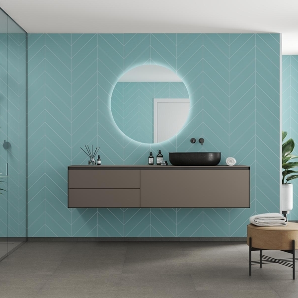 Baderomspanel Fibo 3212-M78 Aqua Mint