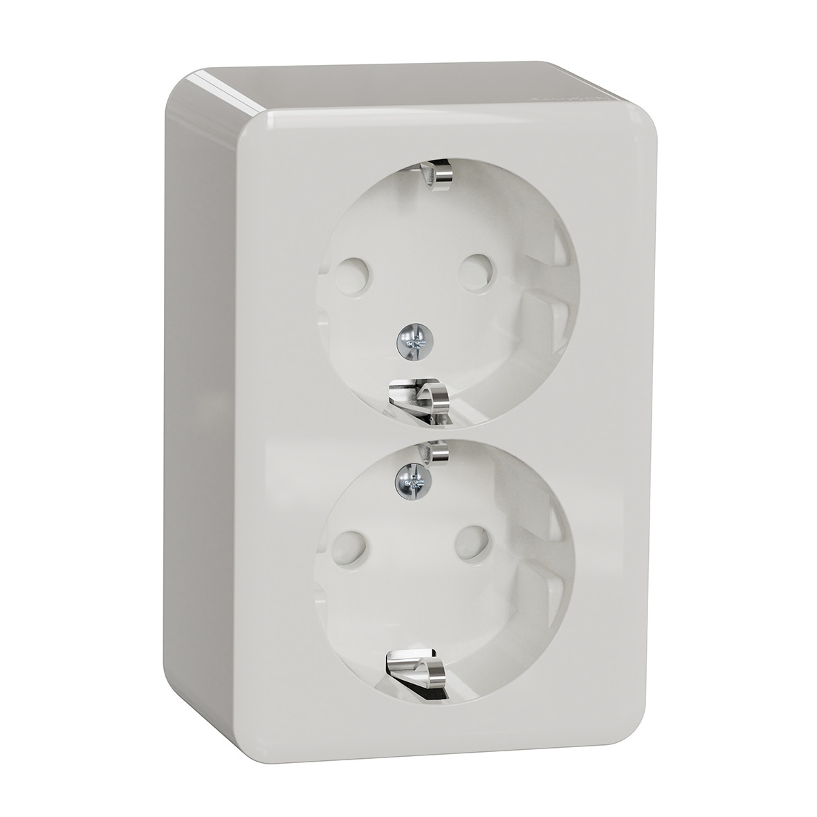 Stikkontakt Schneider Electric Exxact 2-Veis