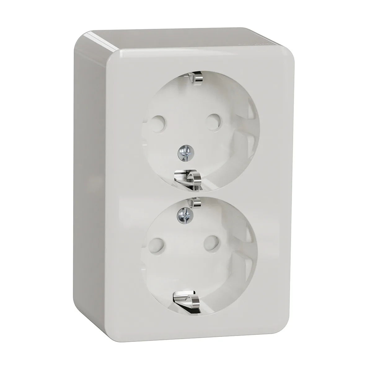 Stikkontakt Schneider Electric Exxact 2-Veis