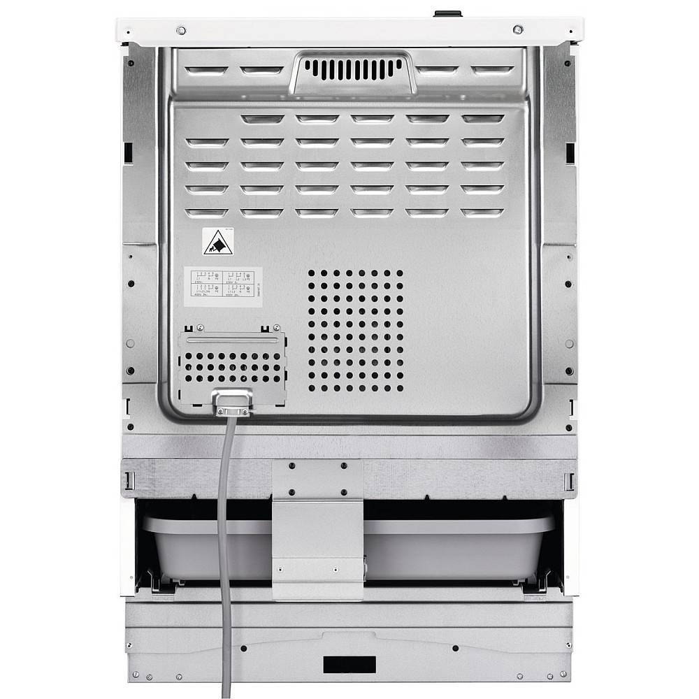 Induksjonsovn Electrolux LKI64404SW med Selvrensende Ovn og Hob2Hood