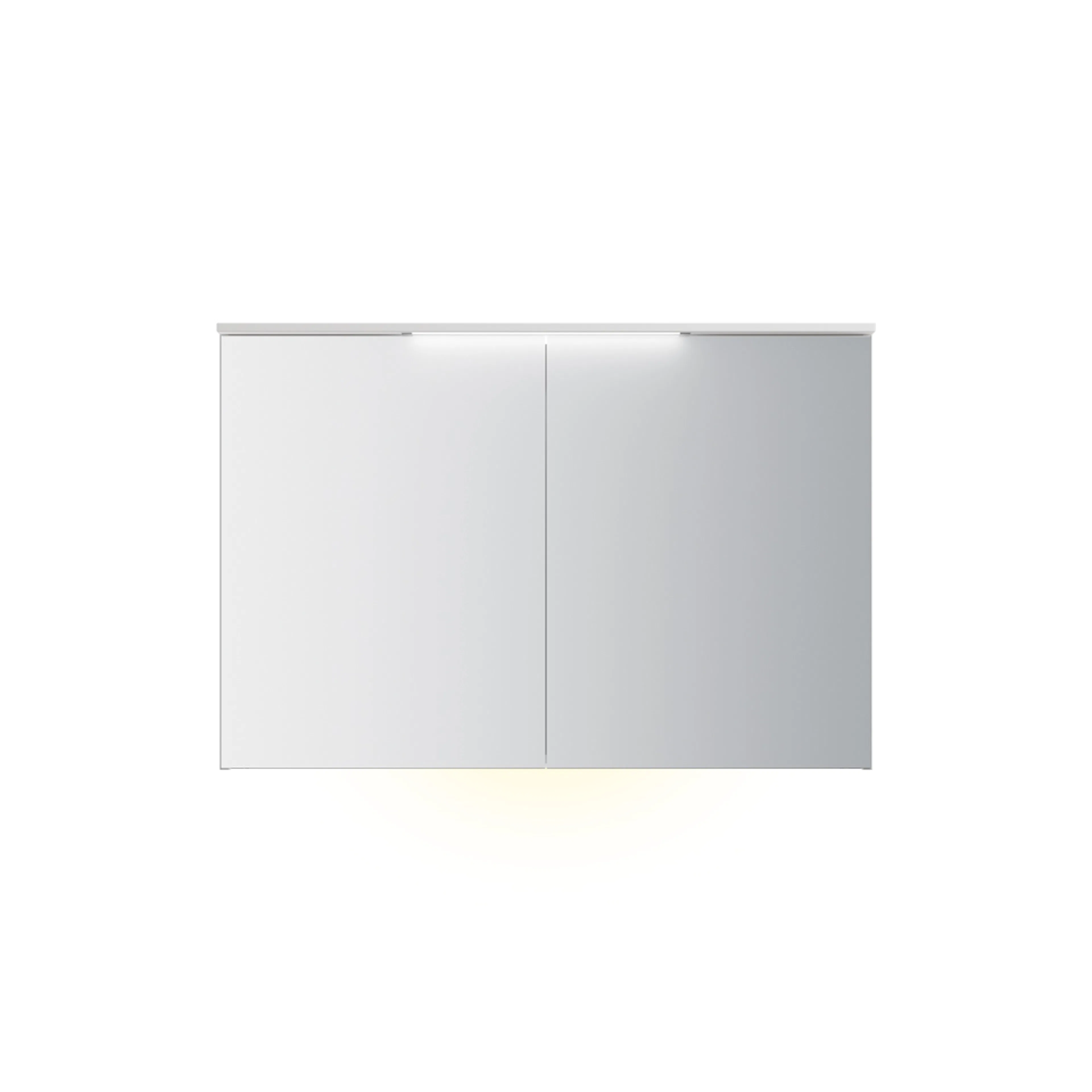Speilskap FOSSBAD B120 D12 med Lystopp 60 + 60