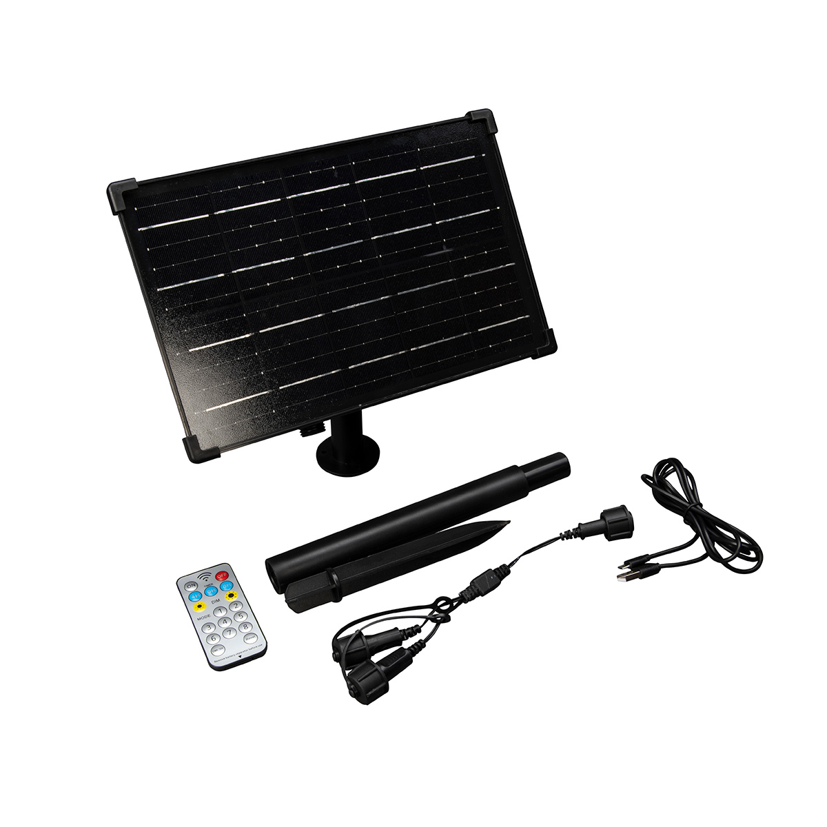 Solpanel Gnosjö Konstsmide Oppladbar S