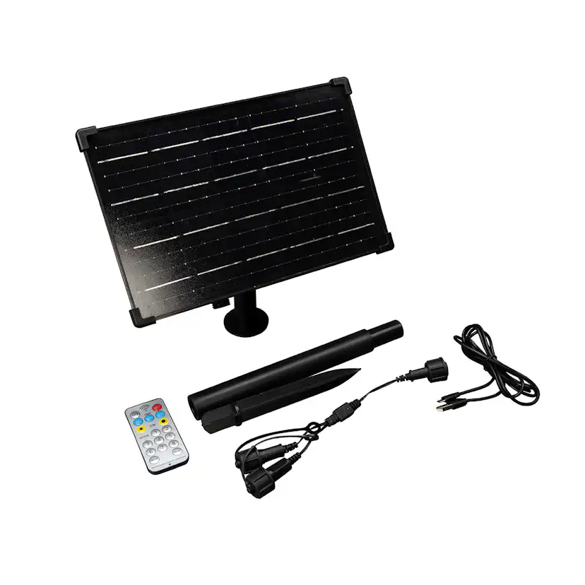 Solpanel Gnosjö Konstsmide Oppladbar S