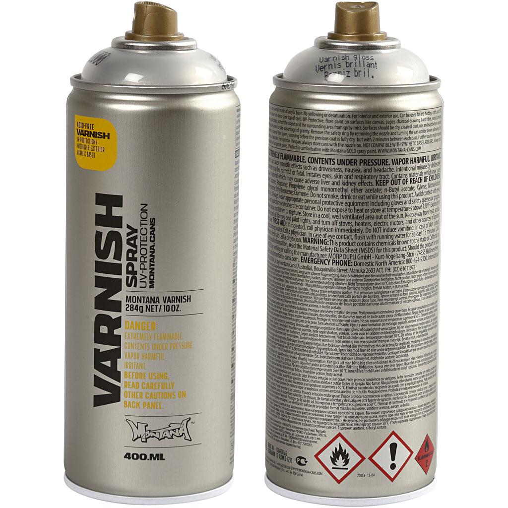 Spraylack, blank, 400 ml/ 1 burk Blank