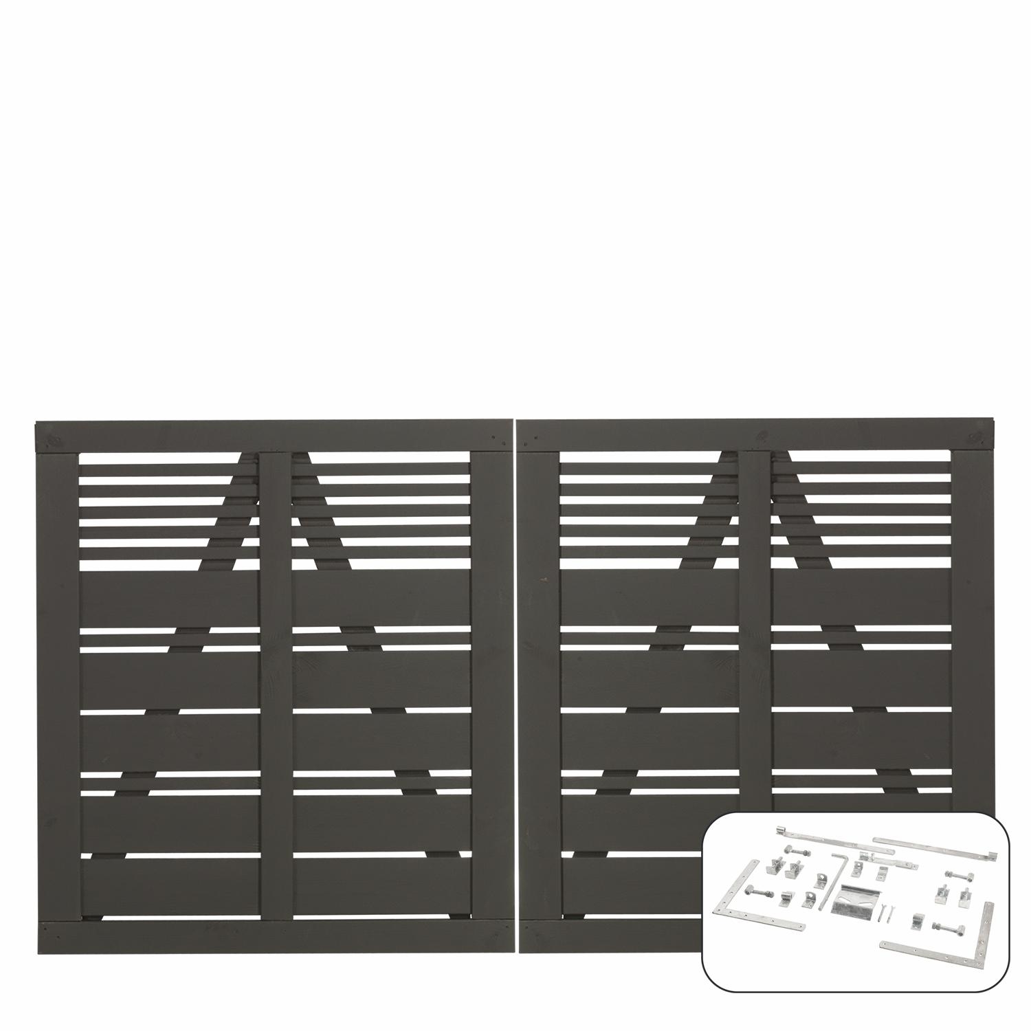 Port PLUS Silence Dobbel med Beslag