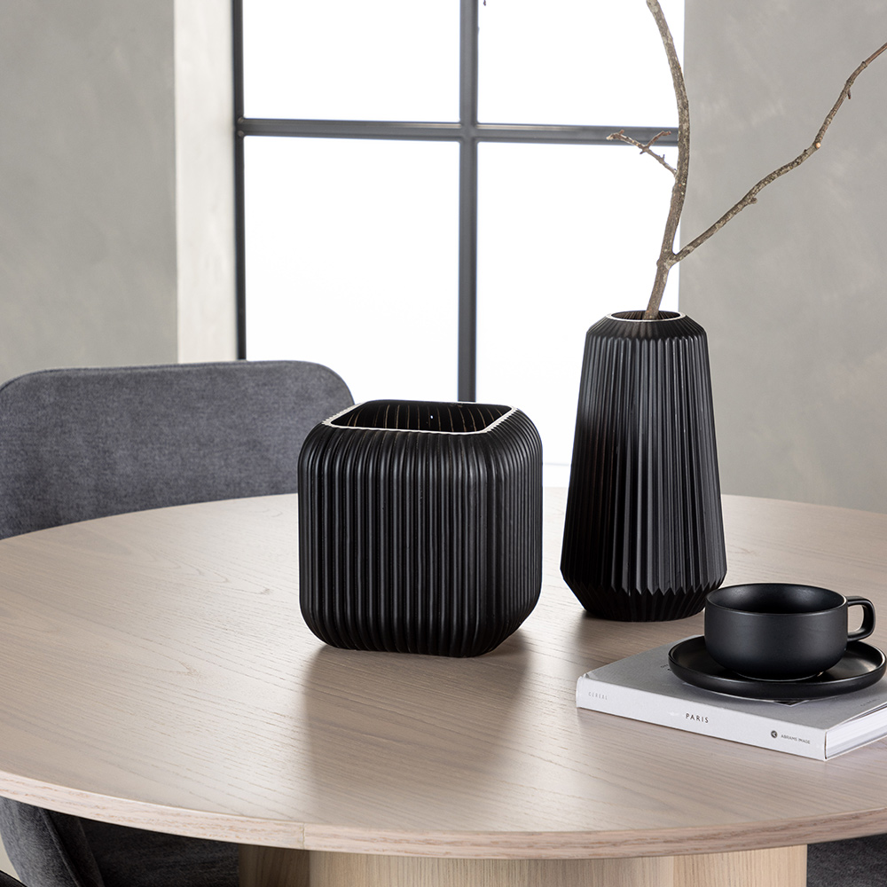 Spisegruppe Venture Home Olivia Ø110 cm med 4 stk Rosie Stoler